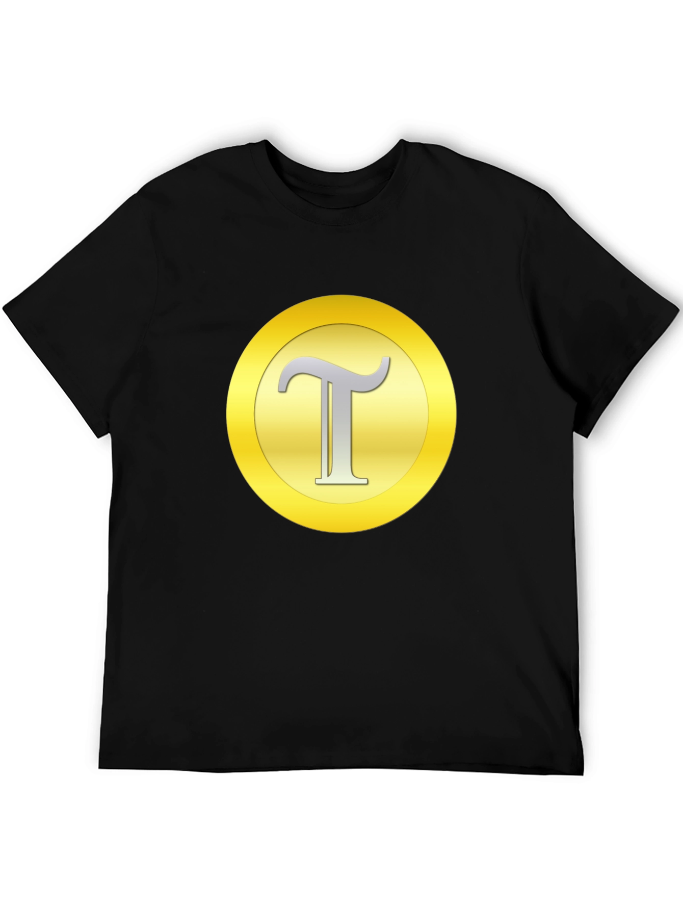 Tau Symbol Black T-Shirt
