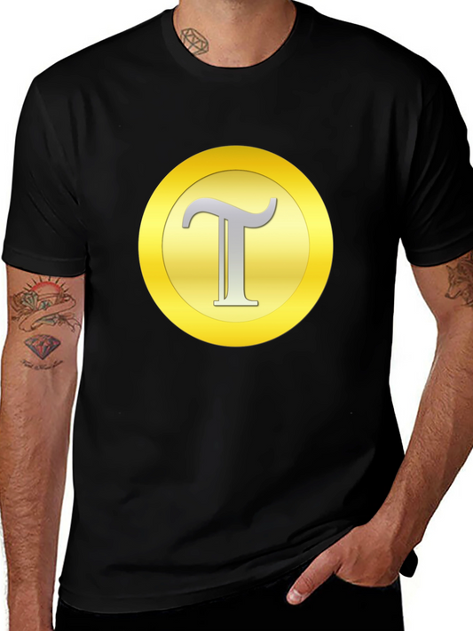 Tau Symbol Black T-Shirt