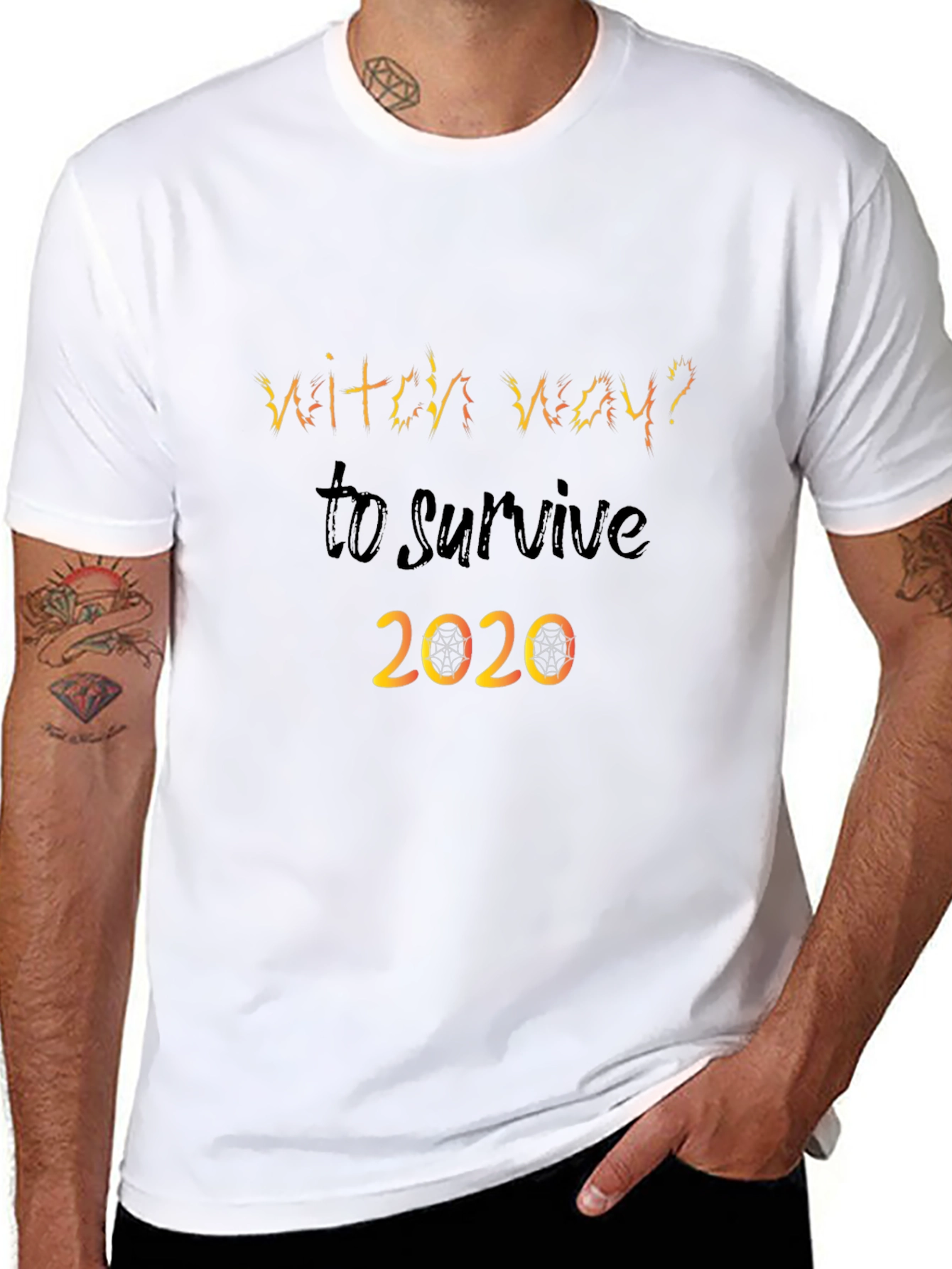 Witch Way To Survive 2020 Graphic Tee