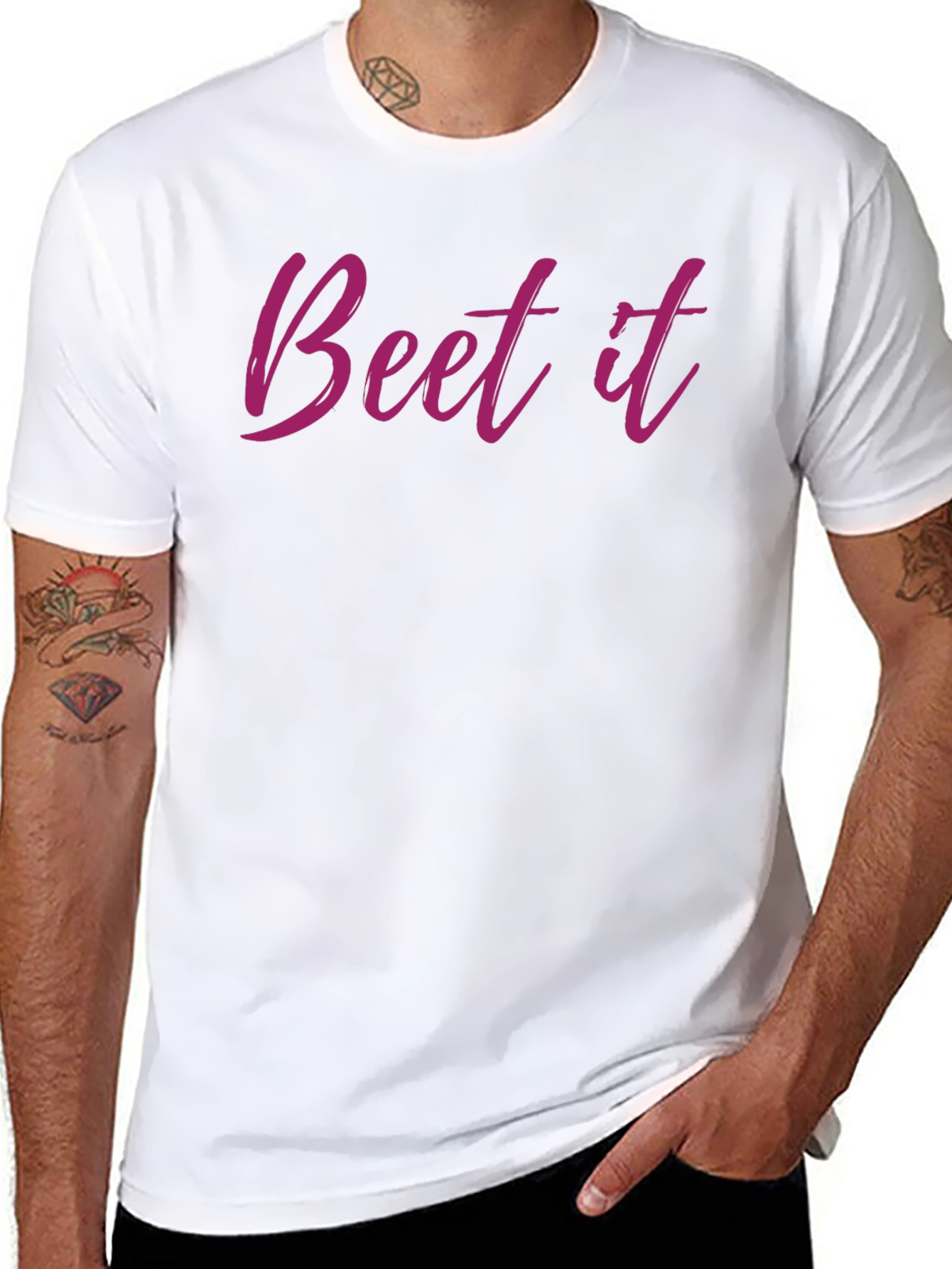Beet It Funny Graphic T-Shirt