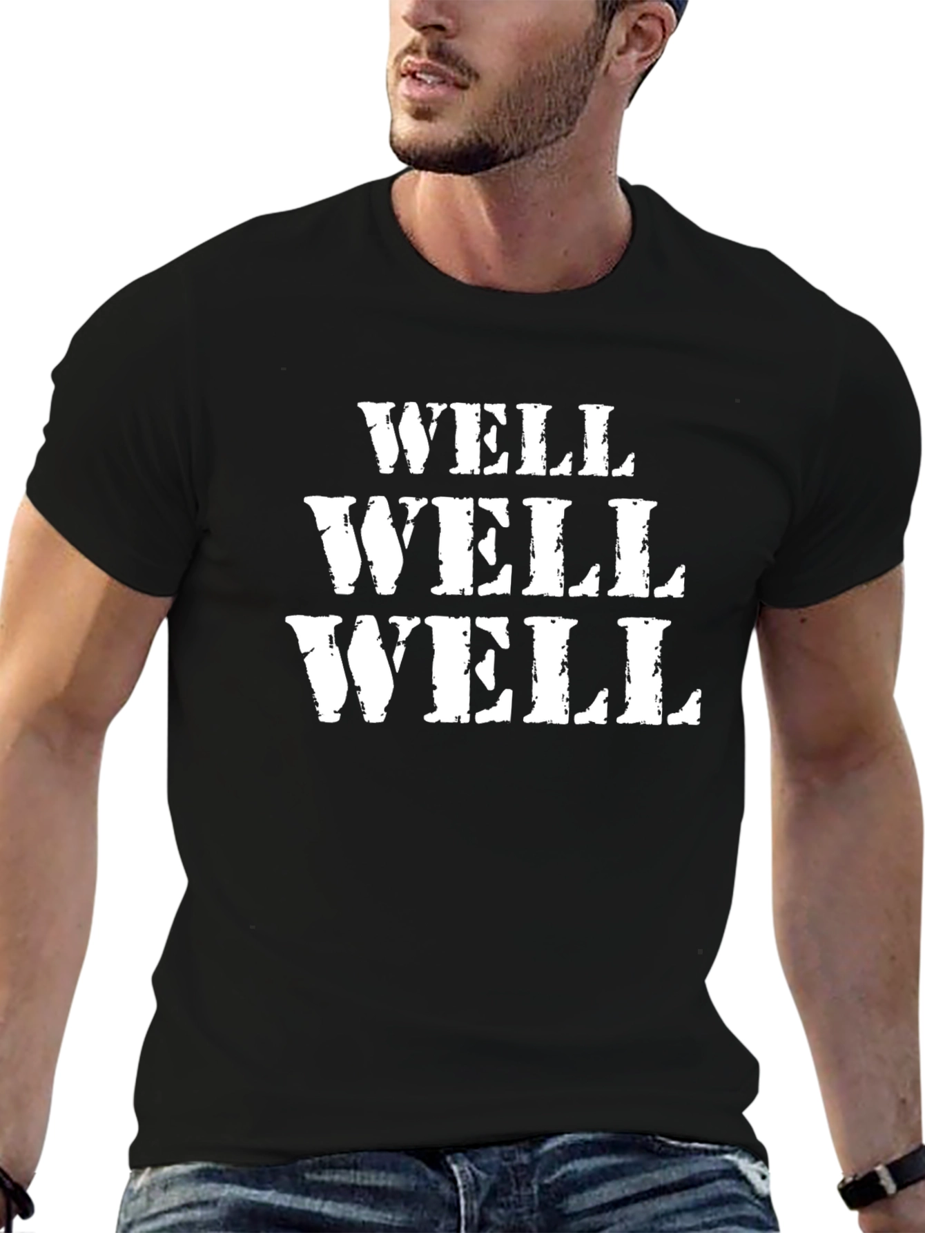 Well Well Well Graphic Tee - Funny Mens T-Shirt
