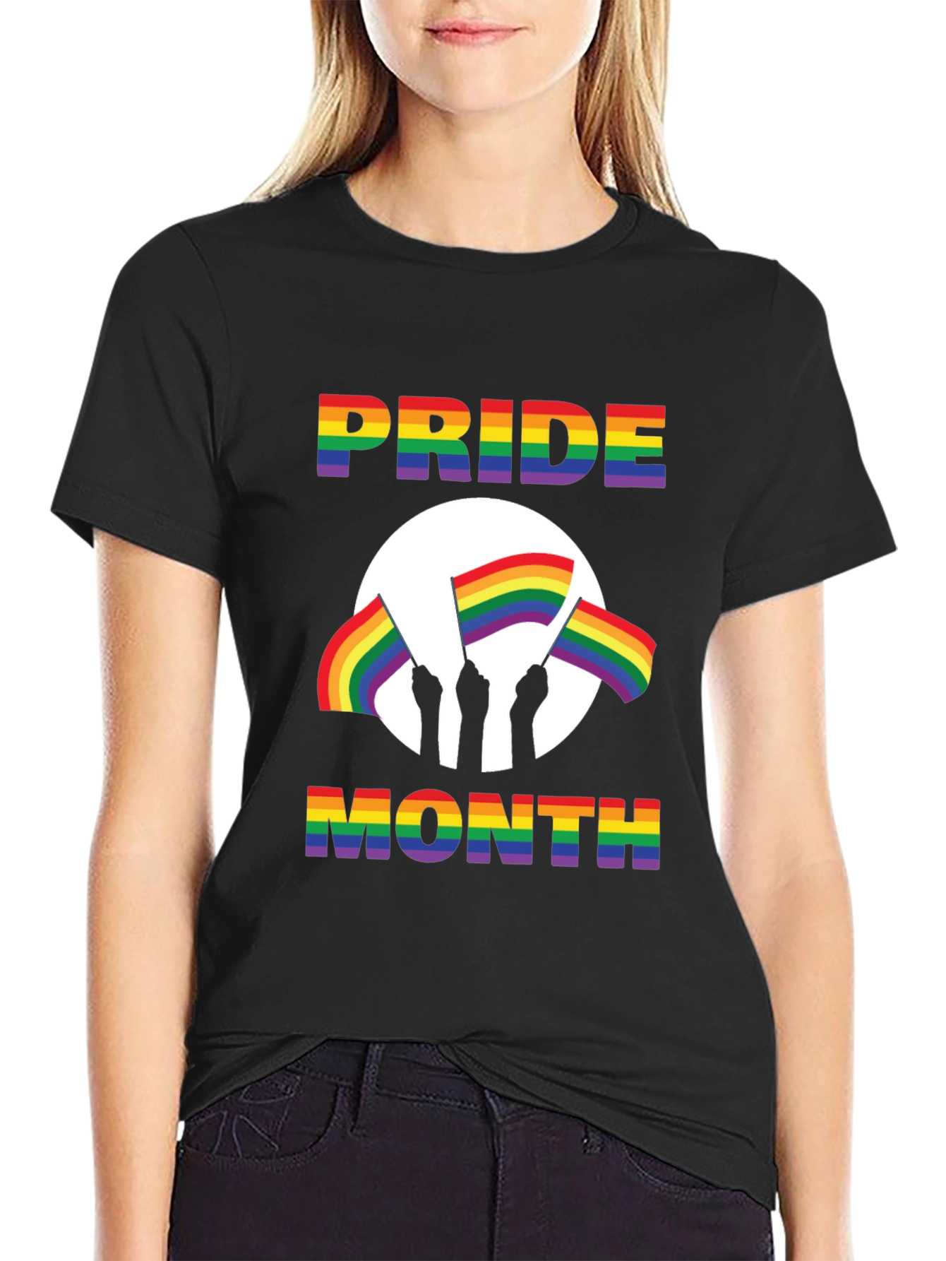 Pride Month Rainbow Flag T-Shirt
