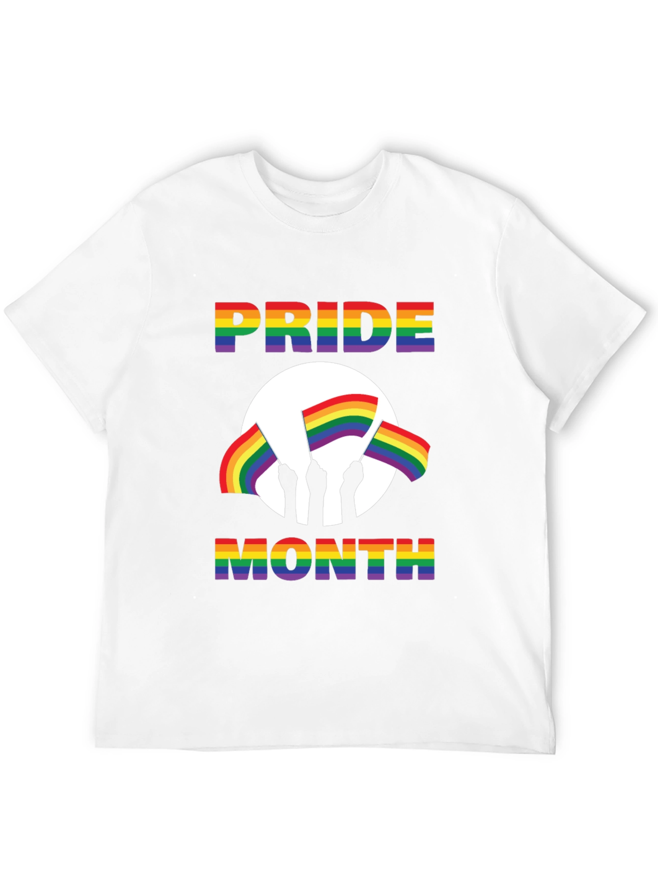 Pride Month Rainbow Flag T-Shirt