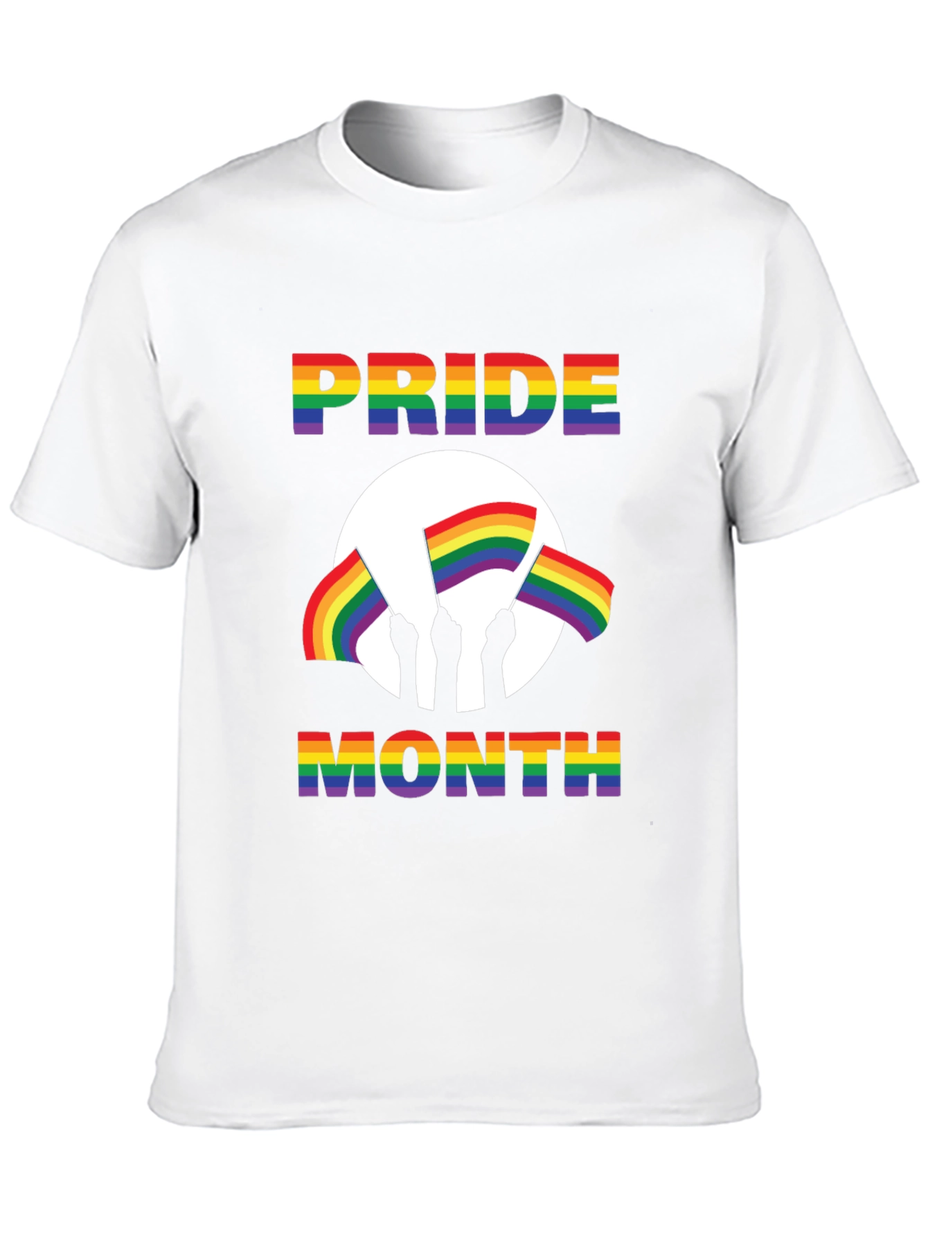 Pride Month Rainbow Flag T-Shirt