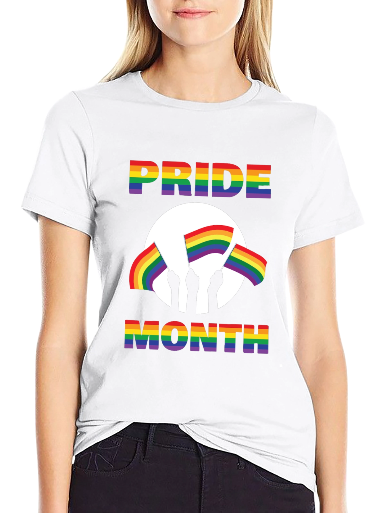 Pride Month Rainbow Flag T-Shirt