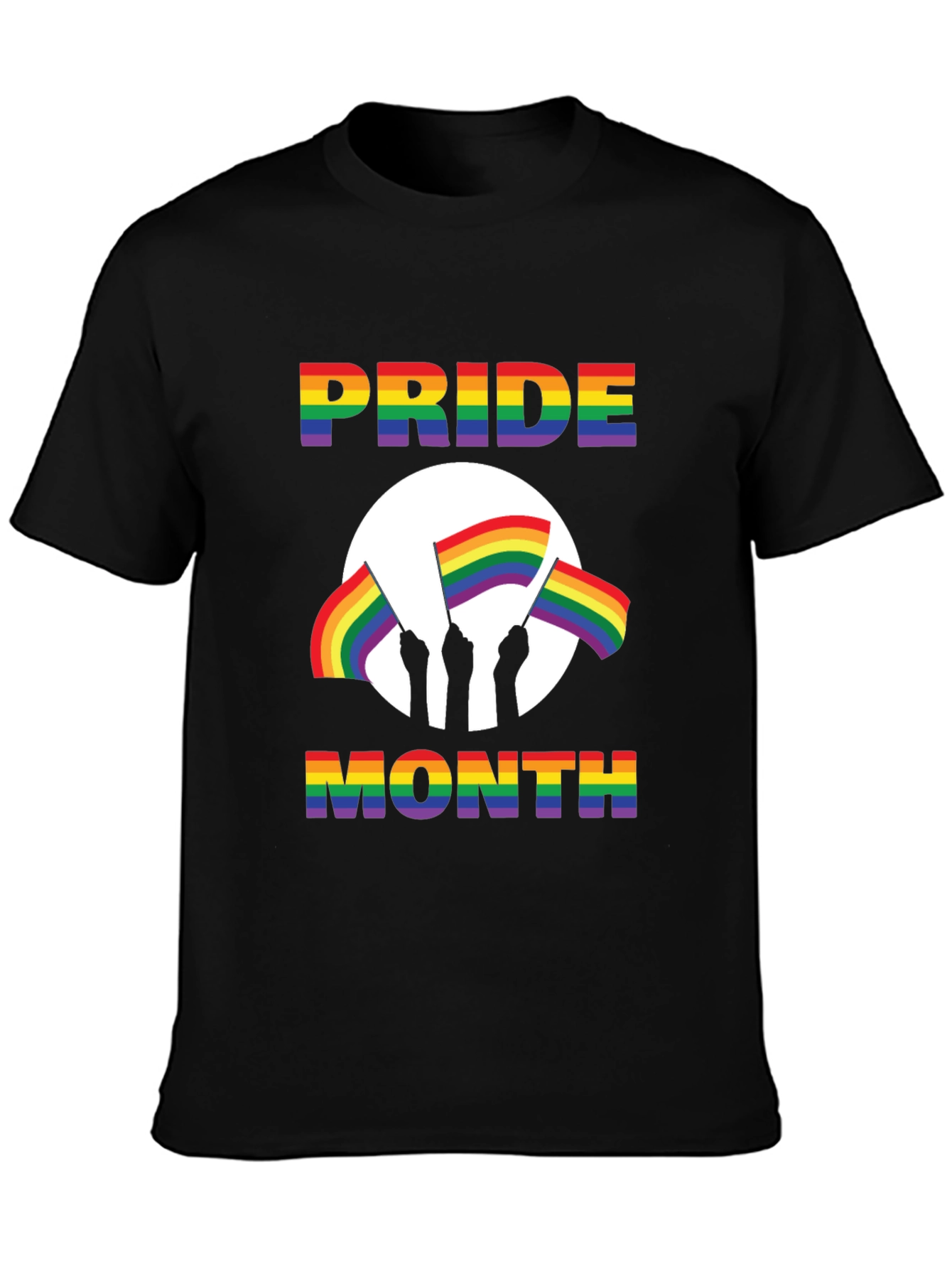 Pride Month Rainbow Flag T-Shirt