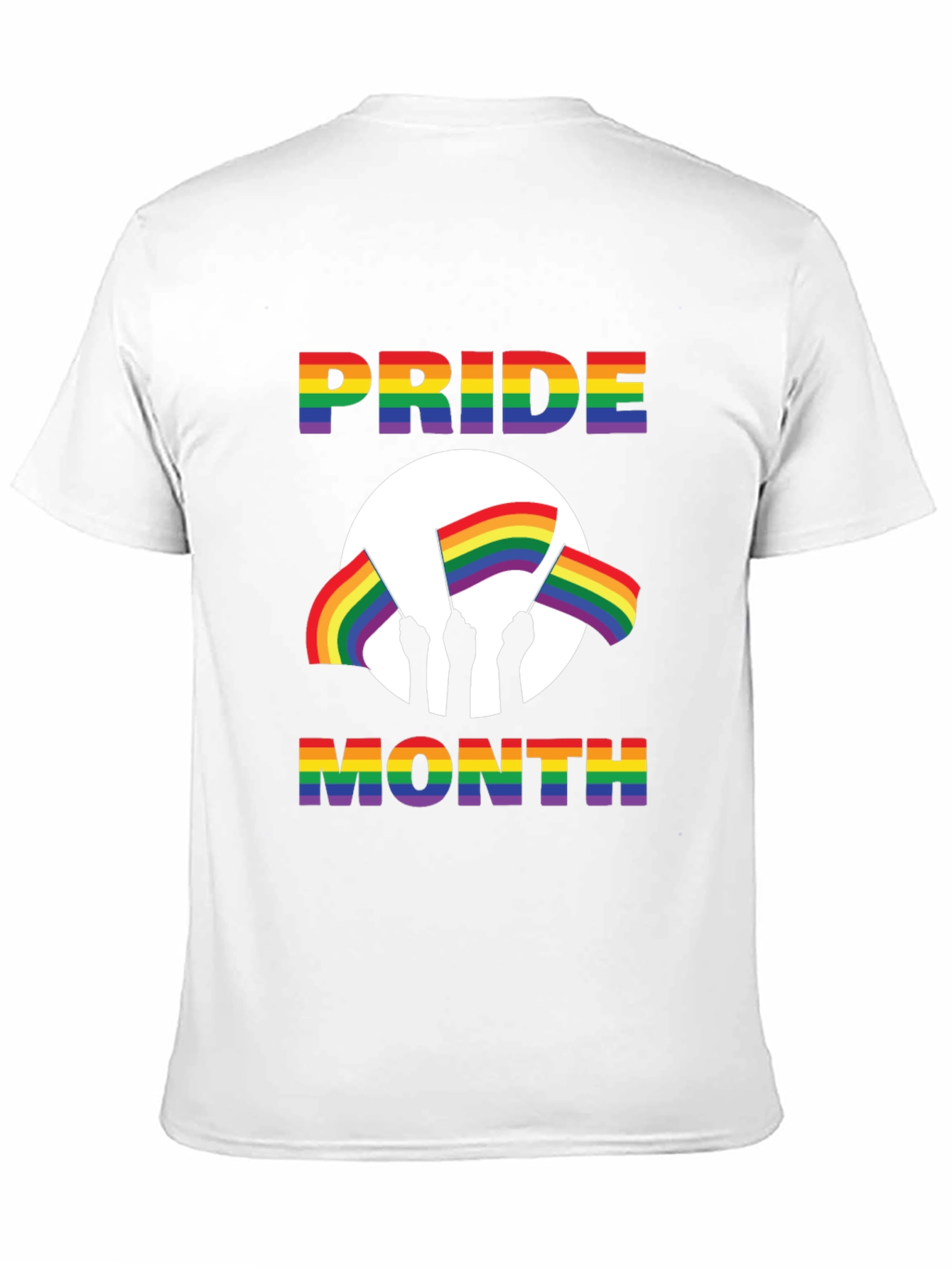 Pride Month Rainbow Flag T-Shirt