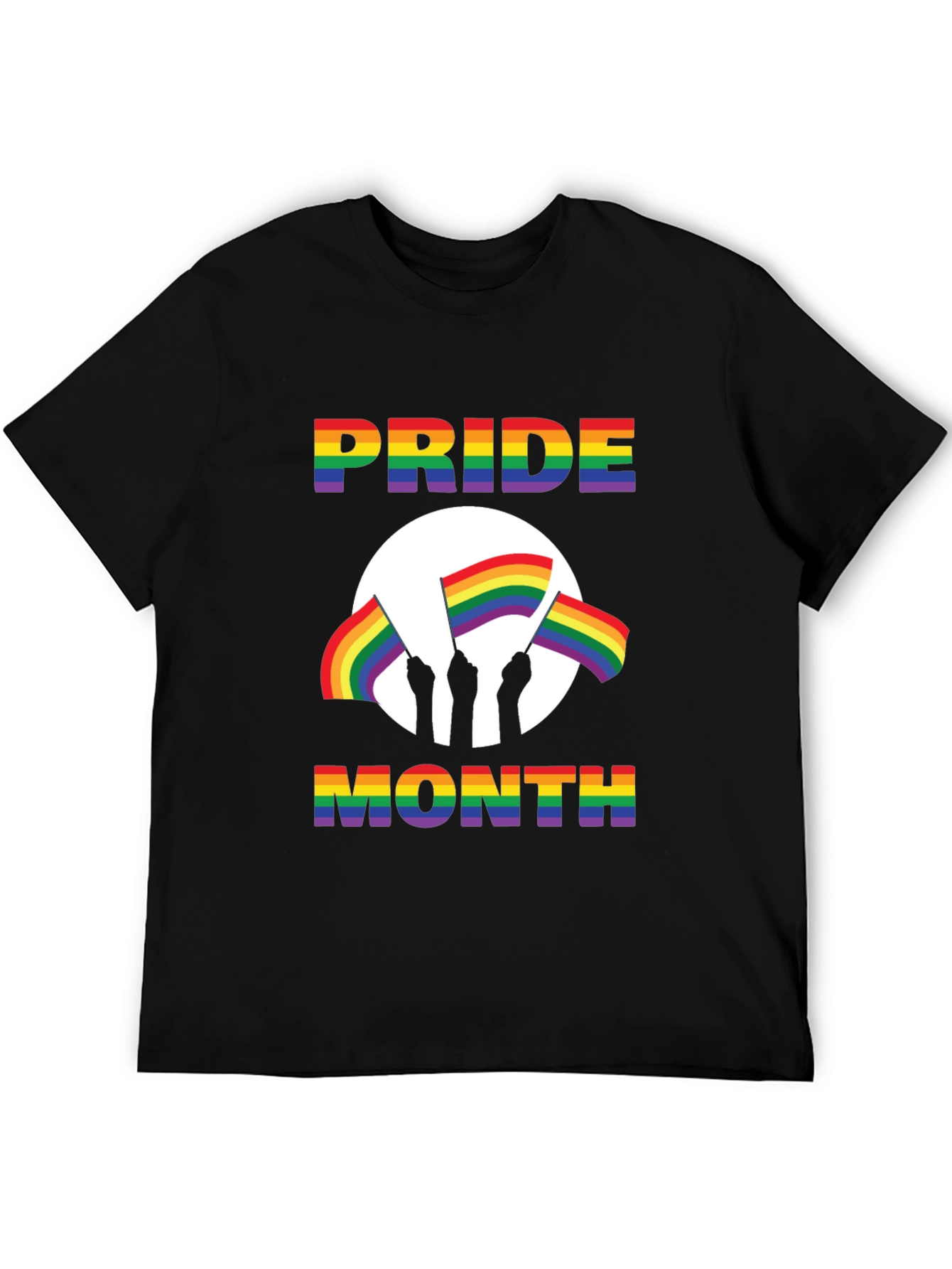 Pride Month Rainbow Flag T-Shirt