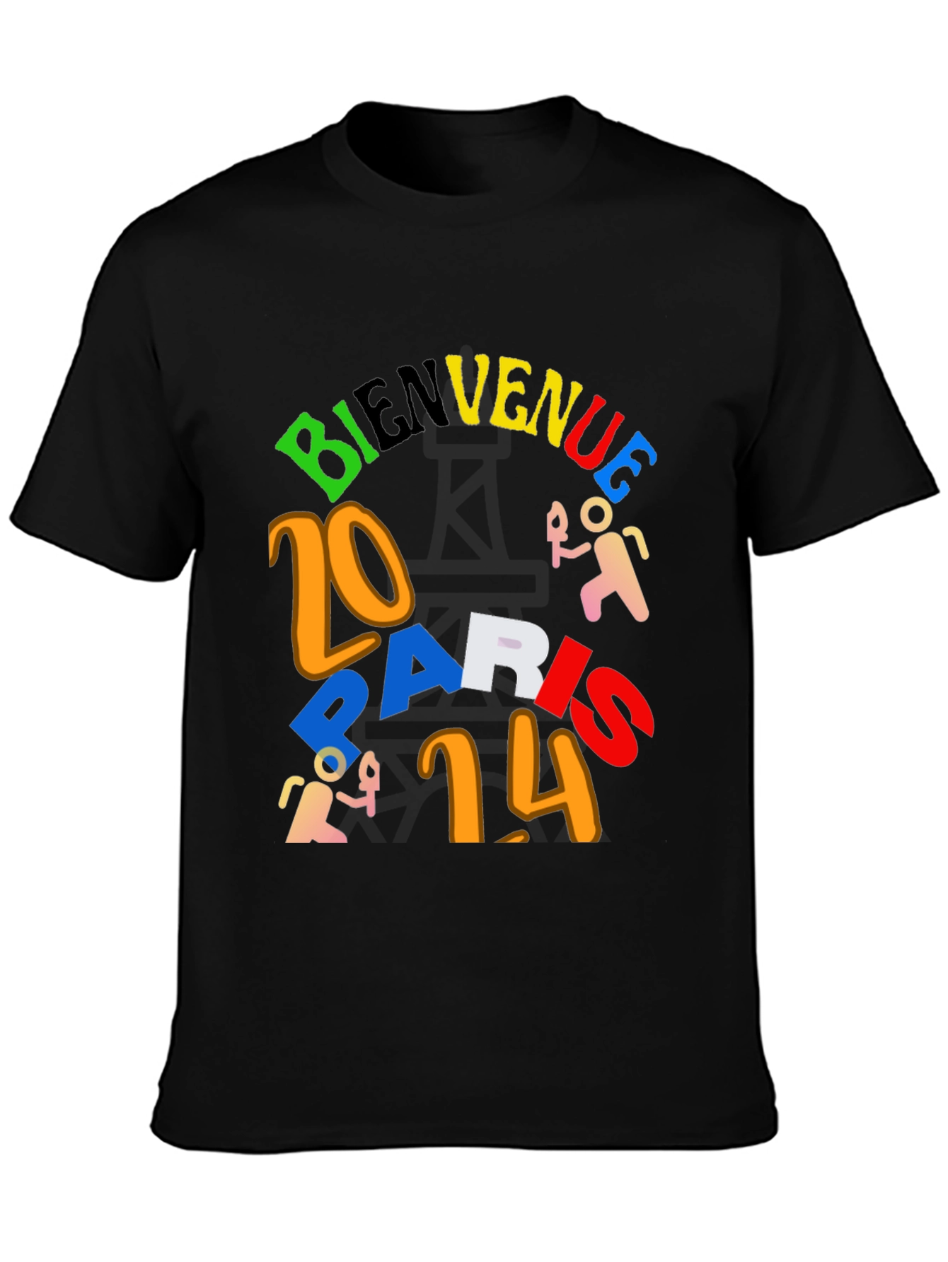 Bienvenue Paris 2014 Graphic T-Shirt