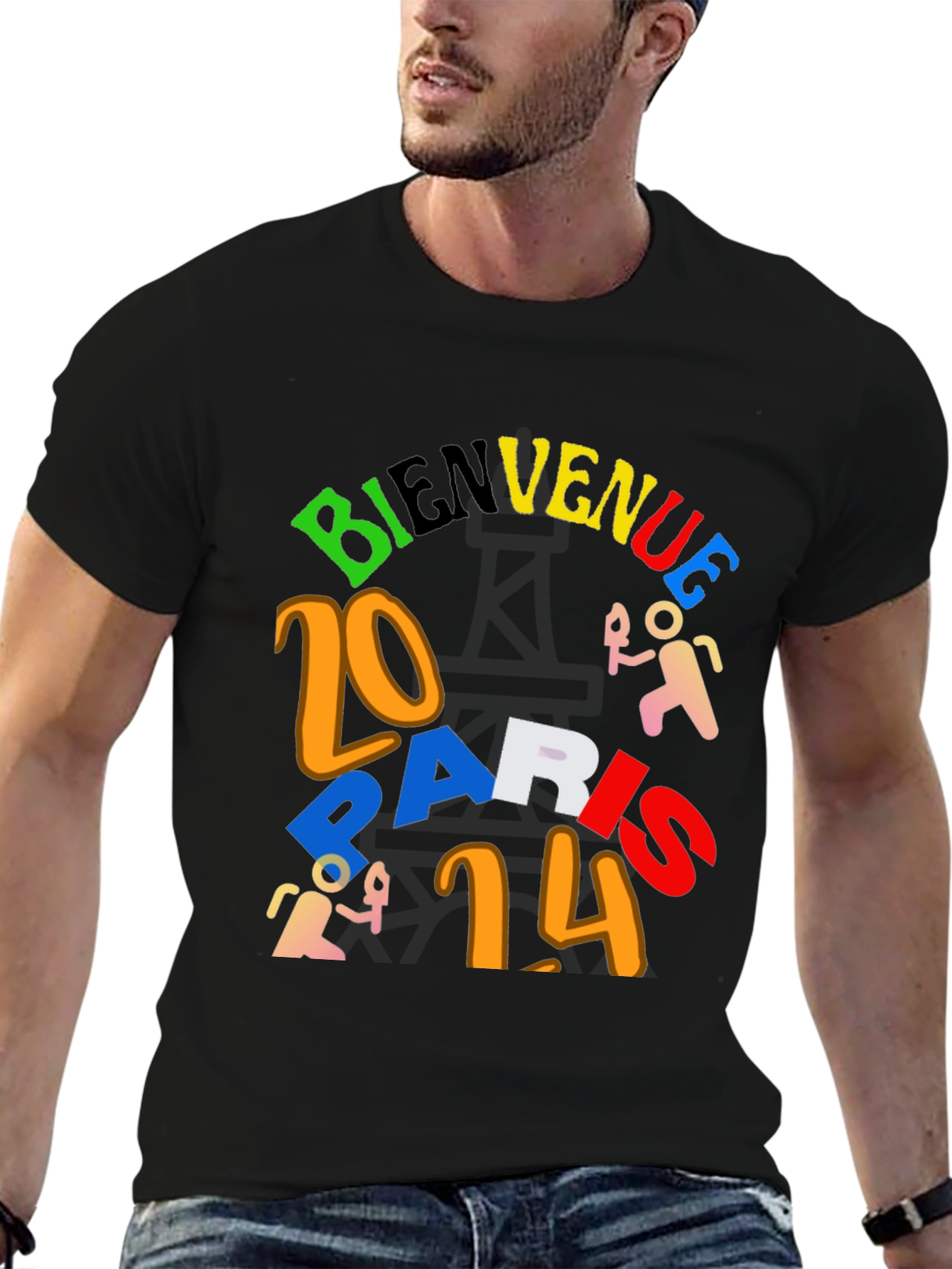 Bienvenue Paris 2014 Graphic T-Shirt