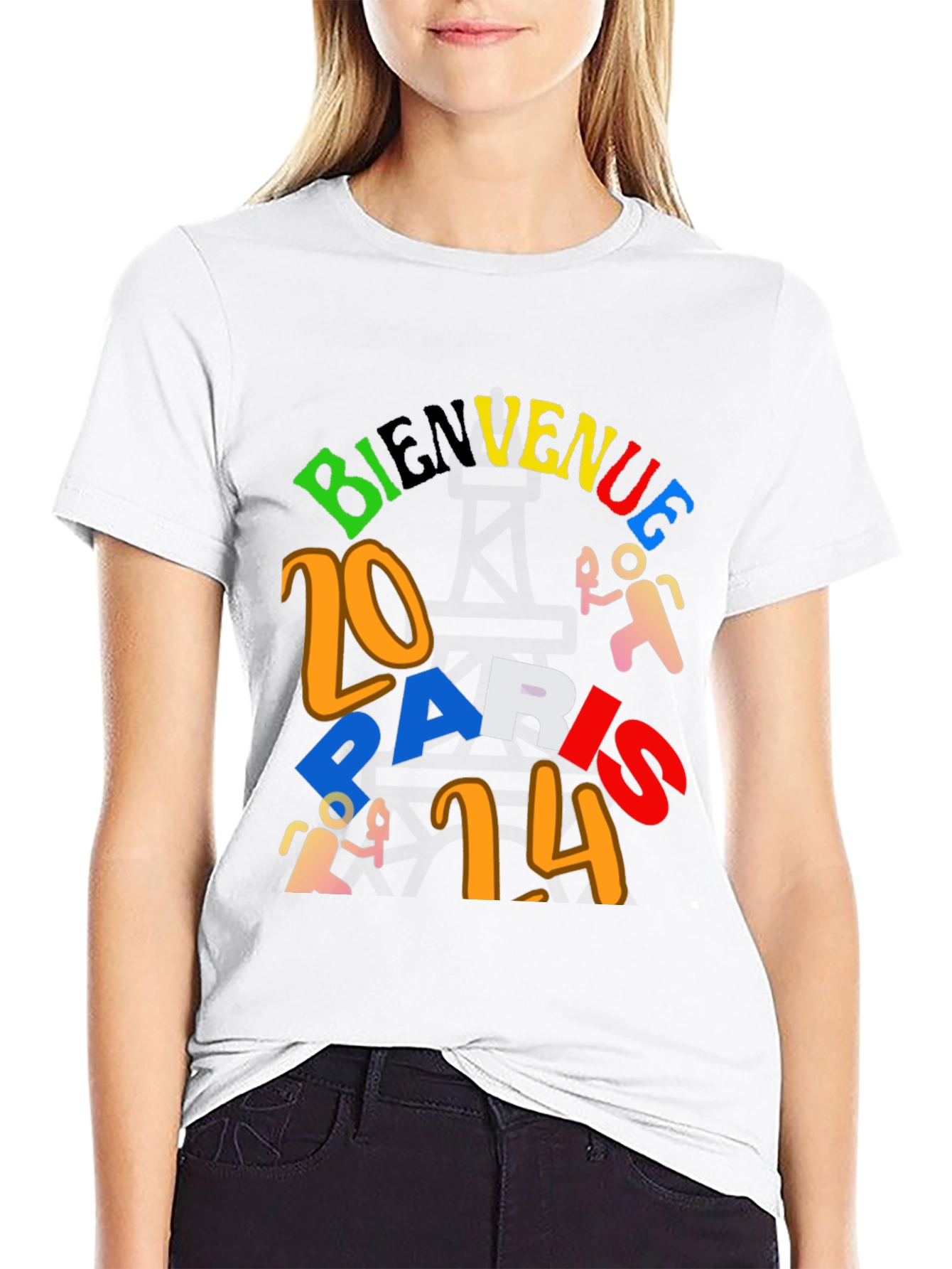 Bienvenue Paris 2014 Graphic T-Shirt