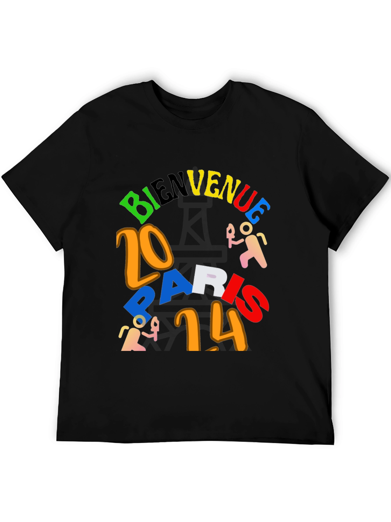 Bienvenue Paris 2014 Graphic T-Shirt