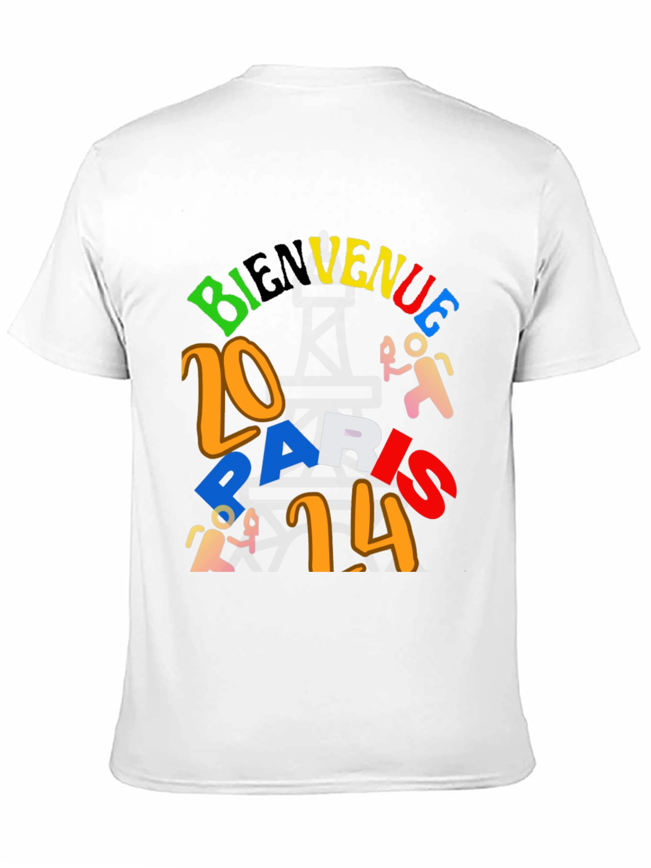 Bienvenue Paris 2014 Graphic T-Shirt
