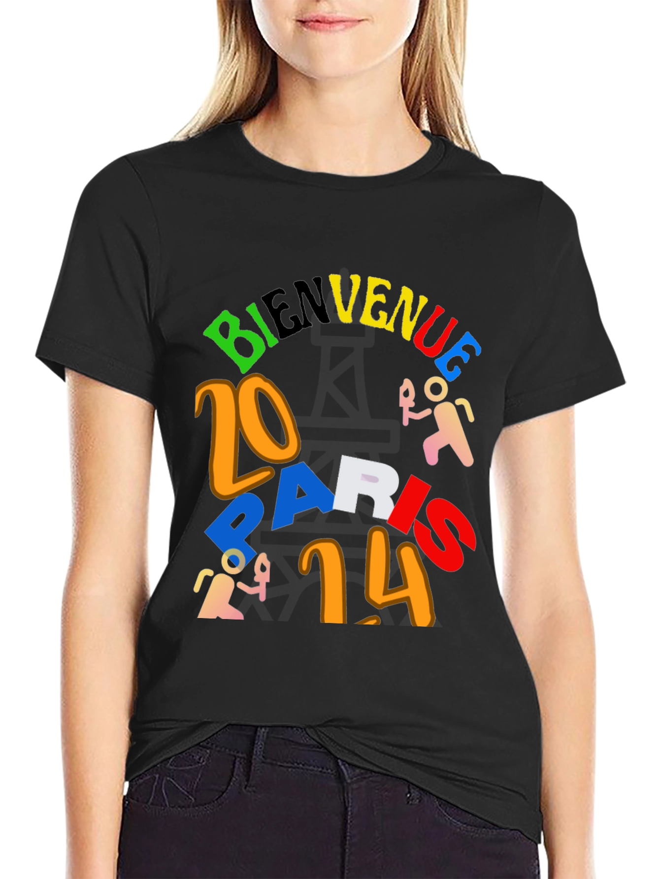 Bienvenue Paris 2014 Graphic T-Shirt