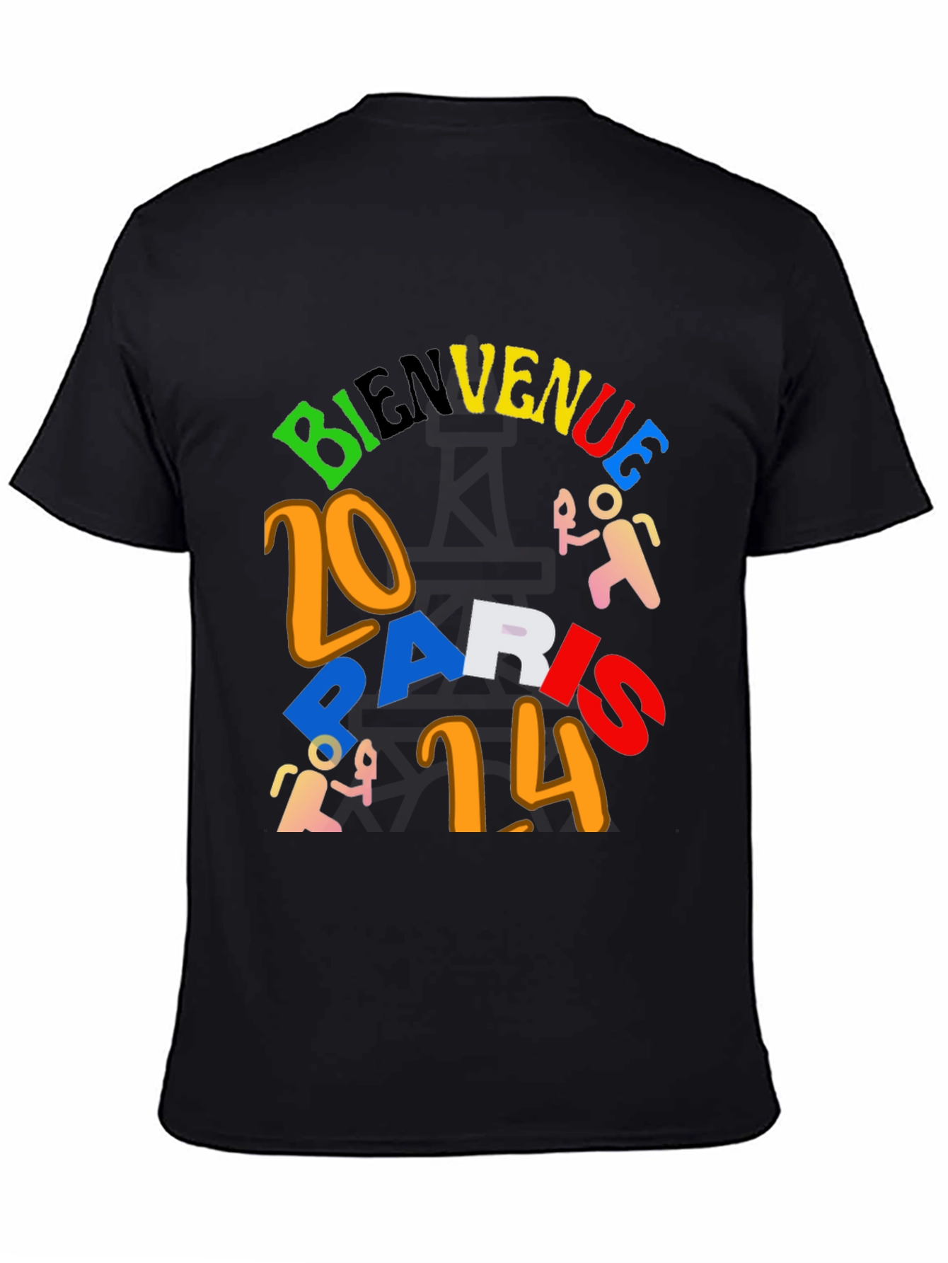 Bienvenue Paris 2014 Graphic T-Shirt