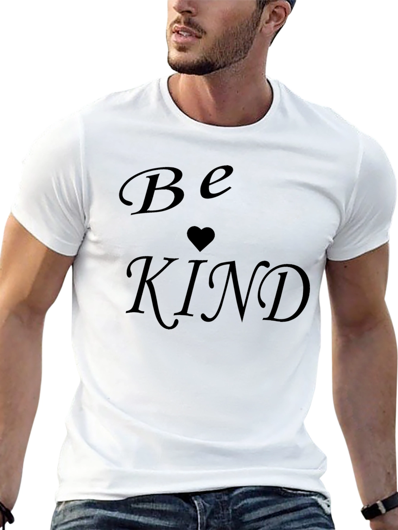 Be Kind Graphic T-Shirt - Black