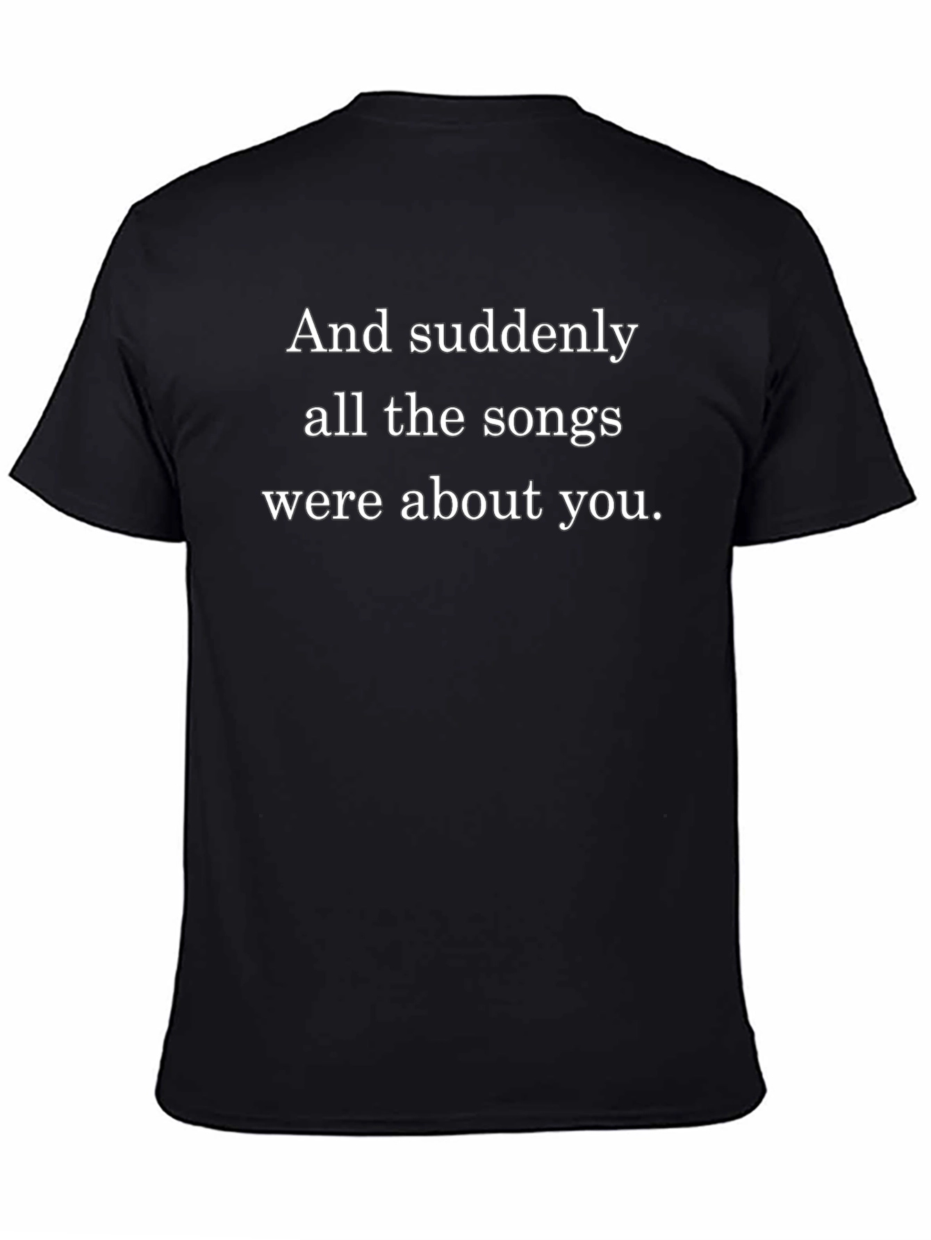 Song About You Graphic Tee - Trendy Casual Style
