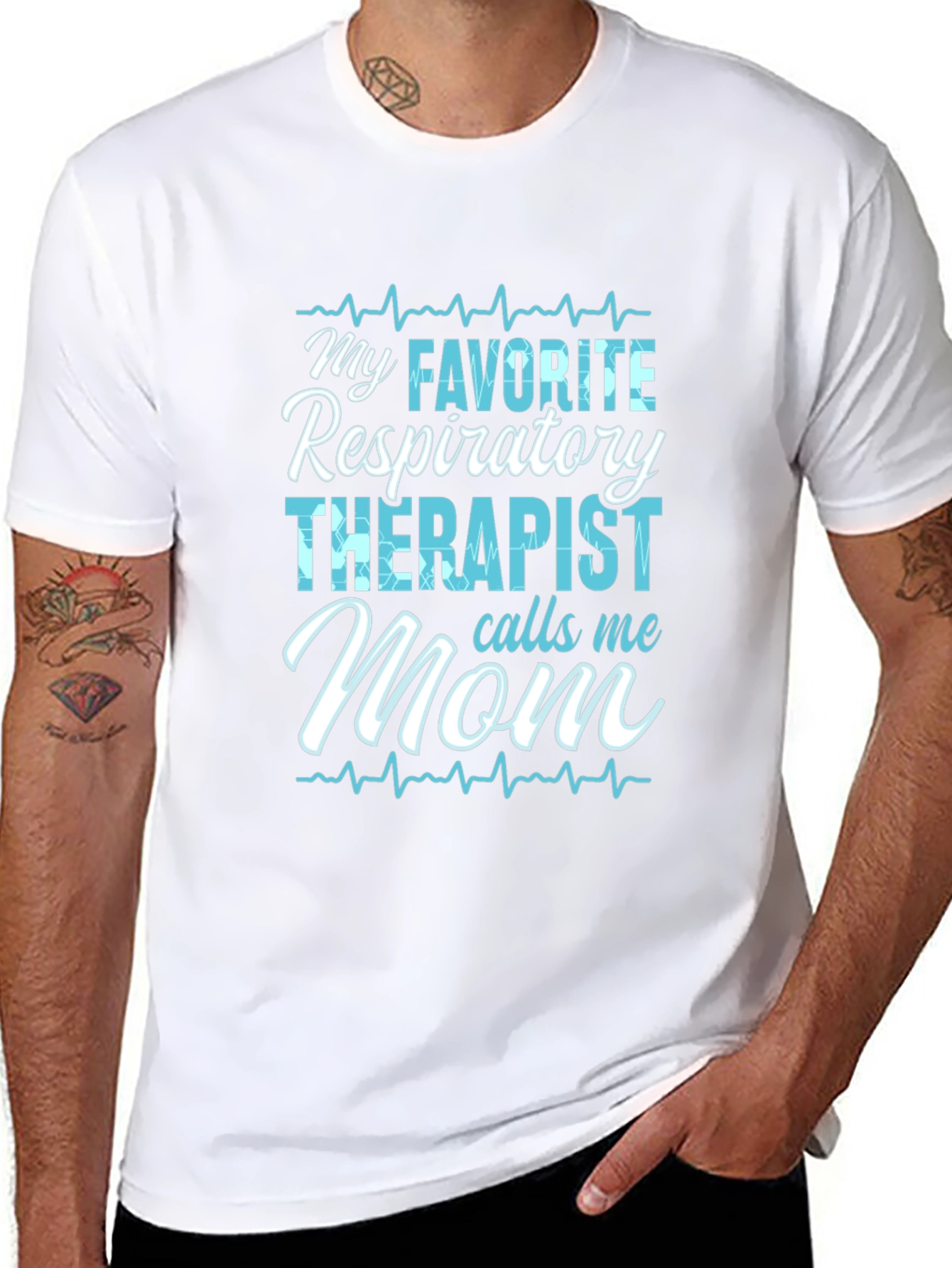 Respiratory Therapist Mom T-Shirt