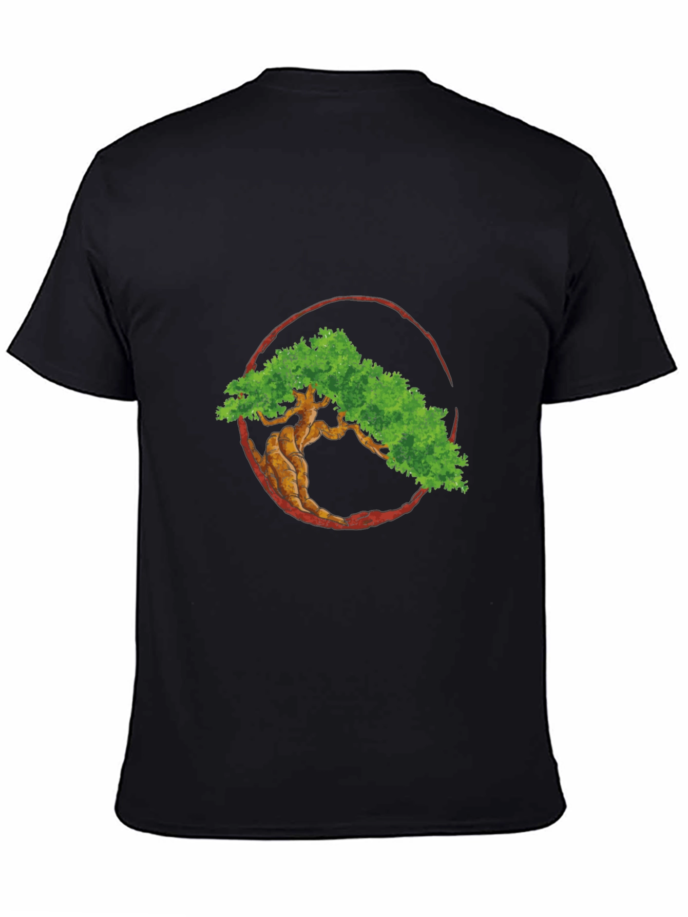 Bonsai Tree Graphic Tee - Zen Style