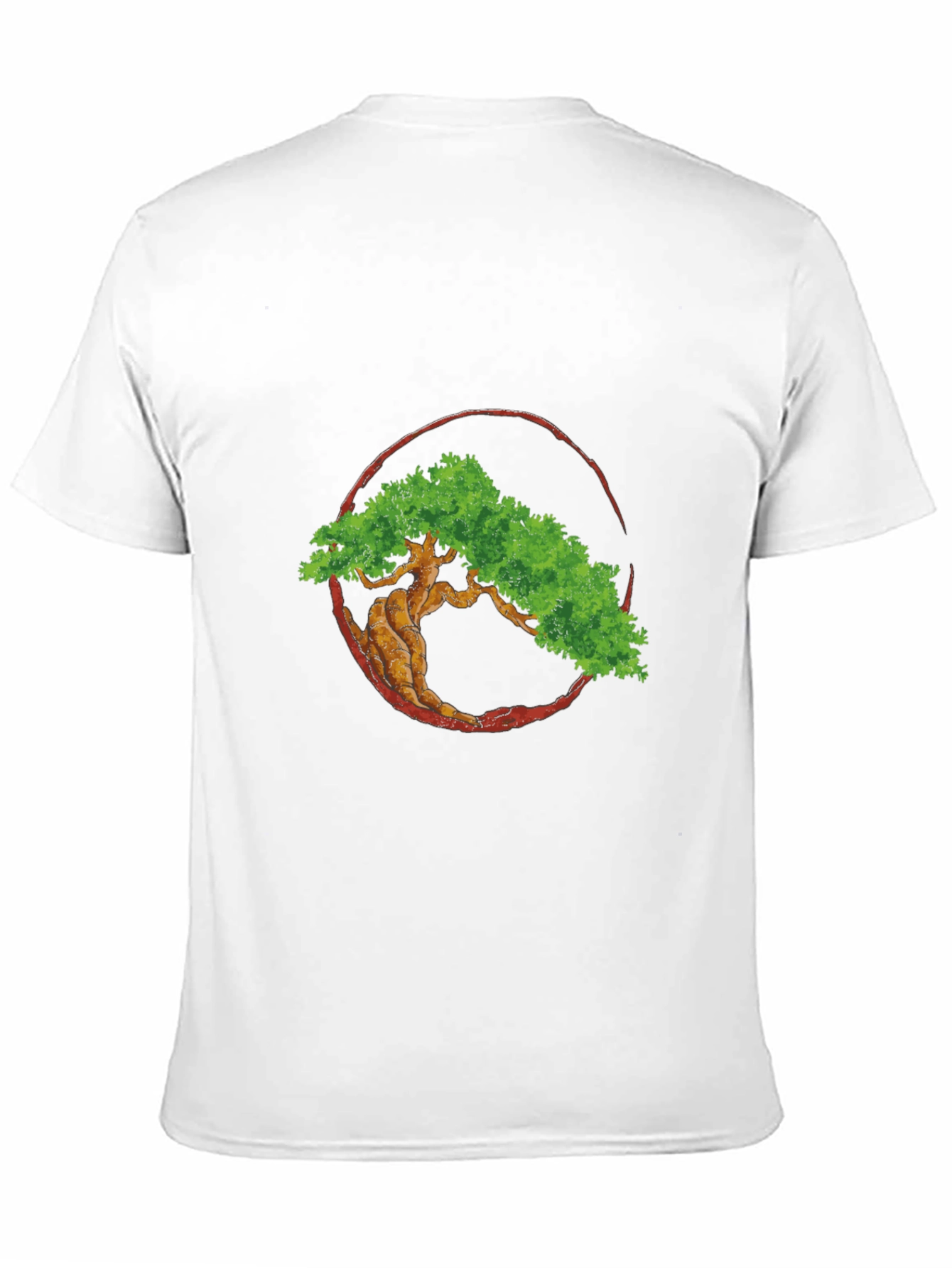 Bonsai Tree Graphic Tee - Zen Style