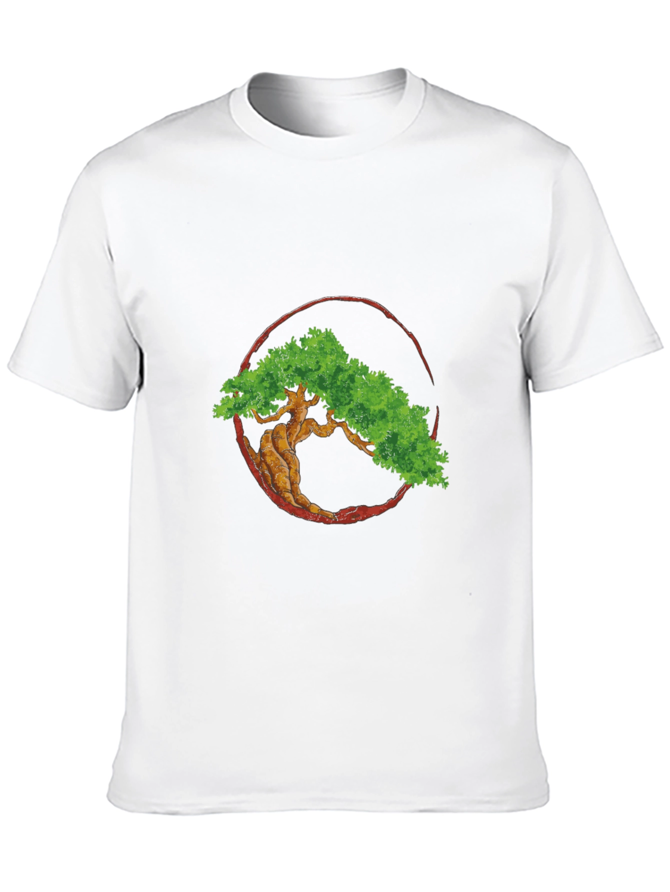 Bonsai Tree Graphic Tee - Zen Style