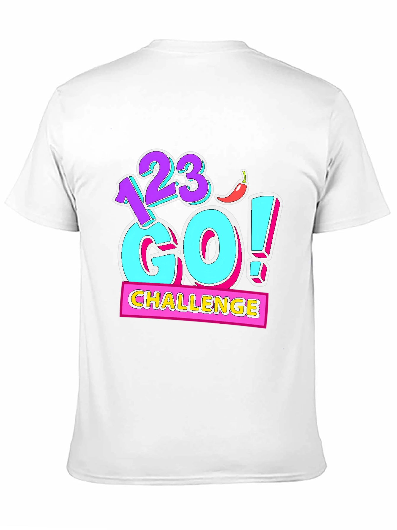 123 Go! Challenge Graphic Tee - Black