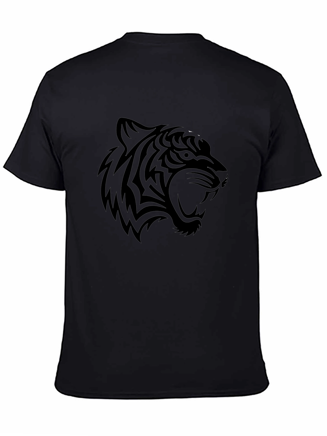 Black Tiger Graphic Tee - Mens