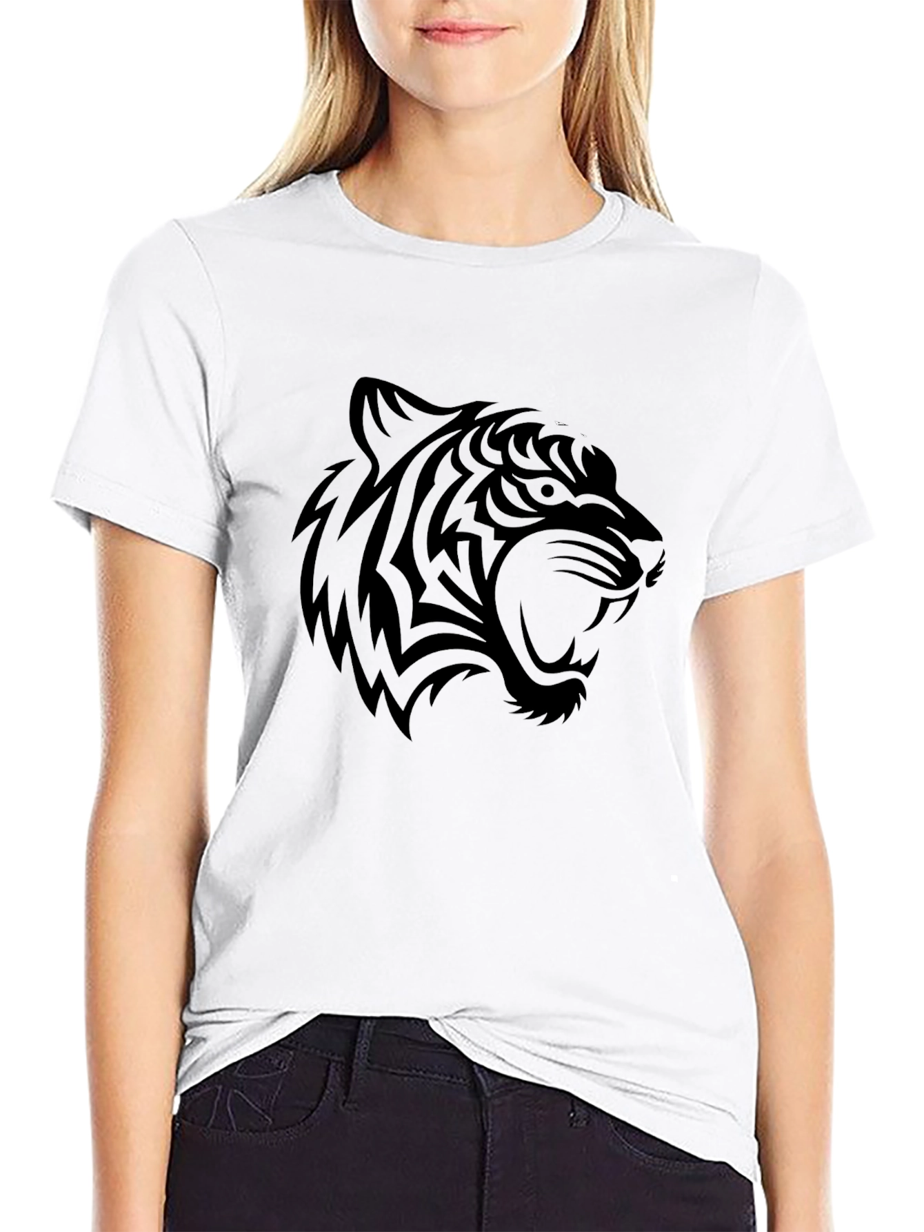Black Tiger Graphic Tee - Mens