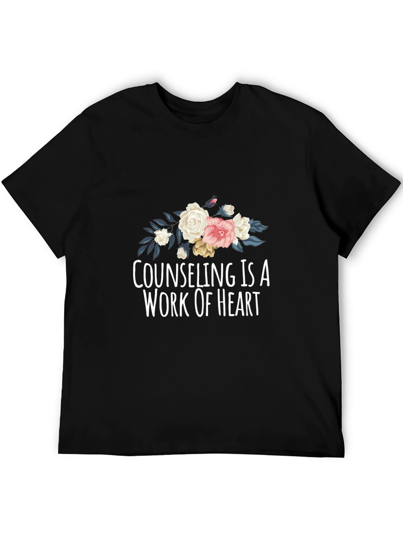 Counseling is a Work of Heart Graphic Tee