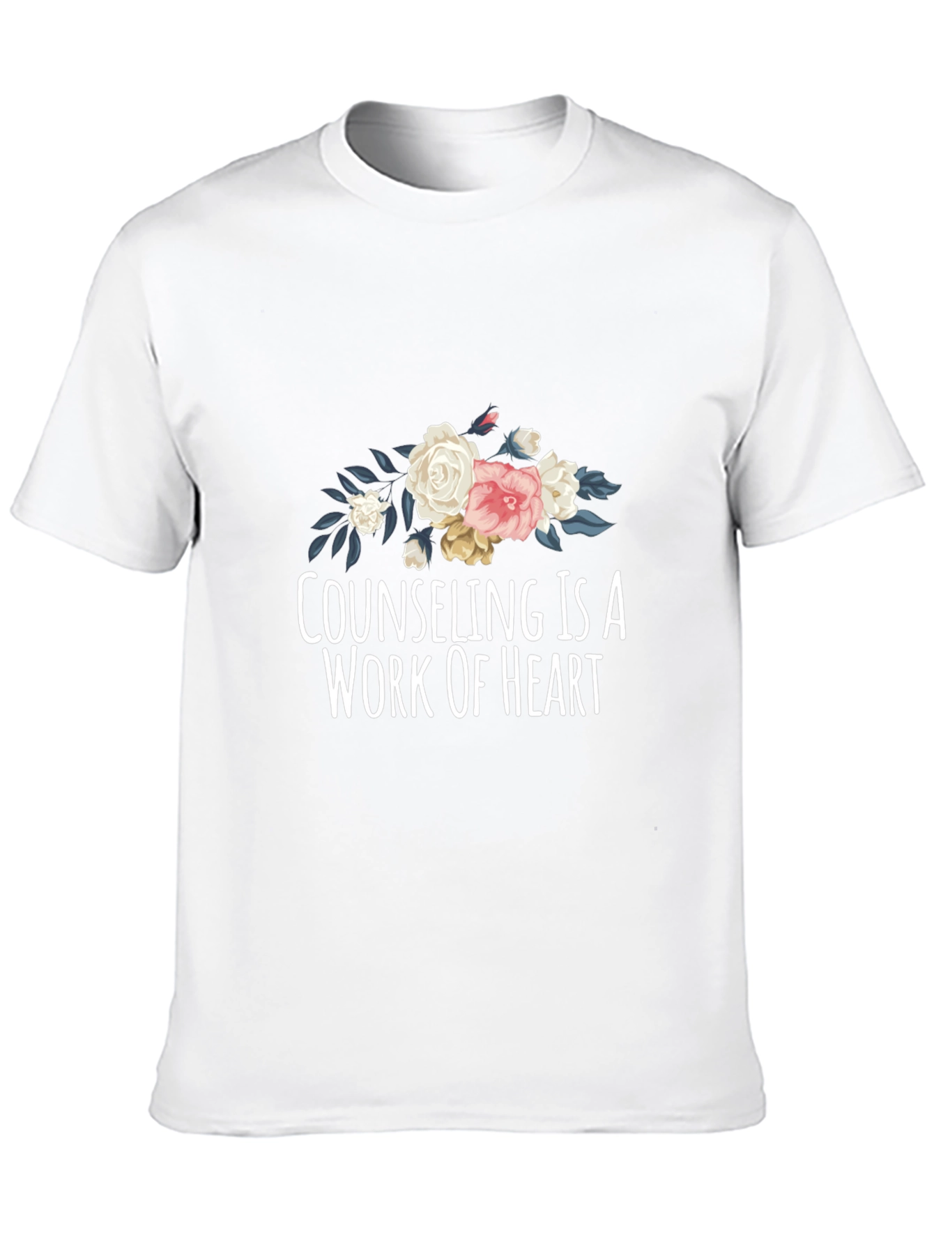 Counseling is a Work of Heart Graphic Tee