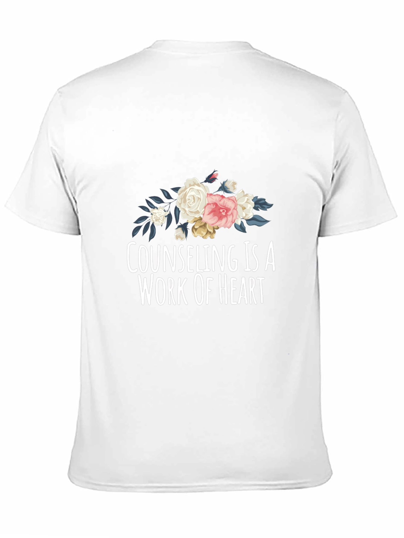 Counseling is a Work of Heart Graphic Tee