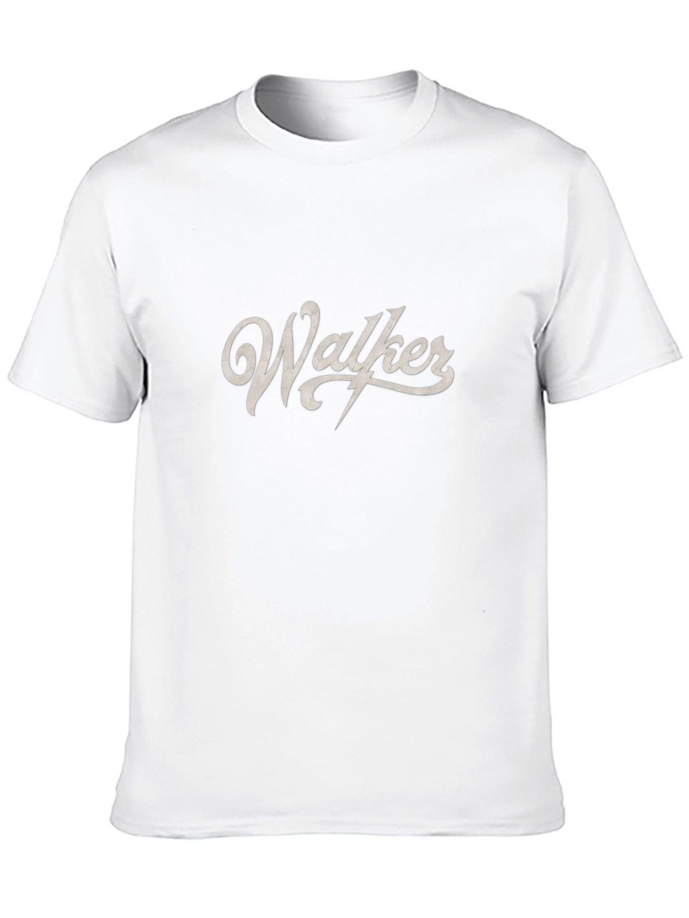 Walker Graphic Tee - Stylish Black Cotton T-Shirt