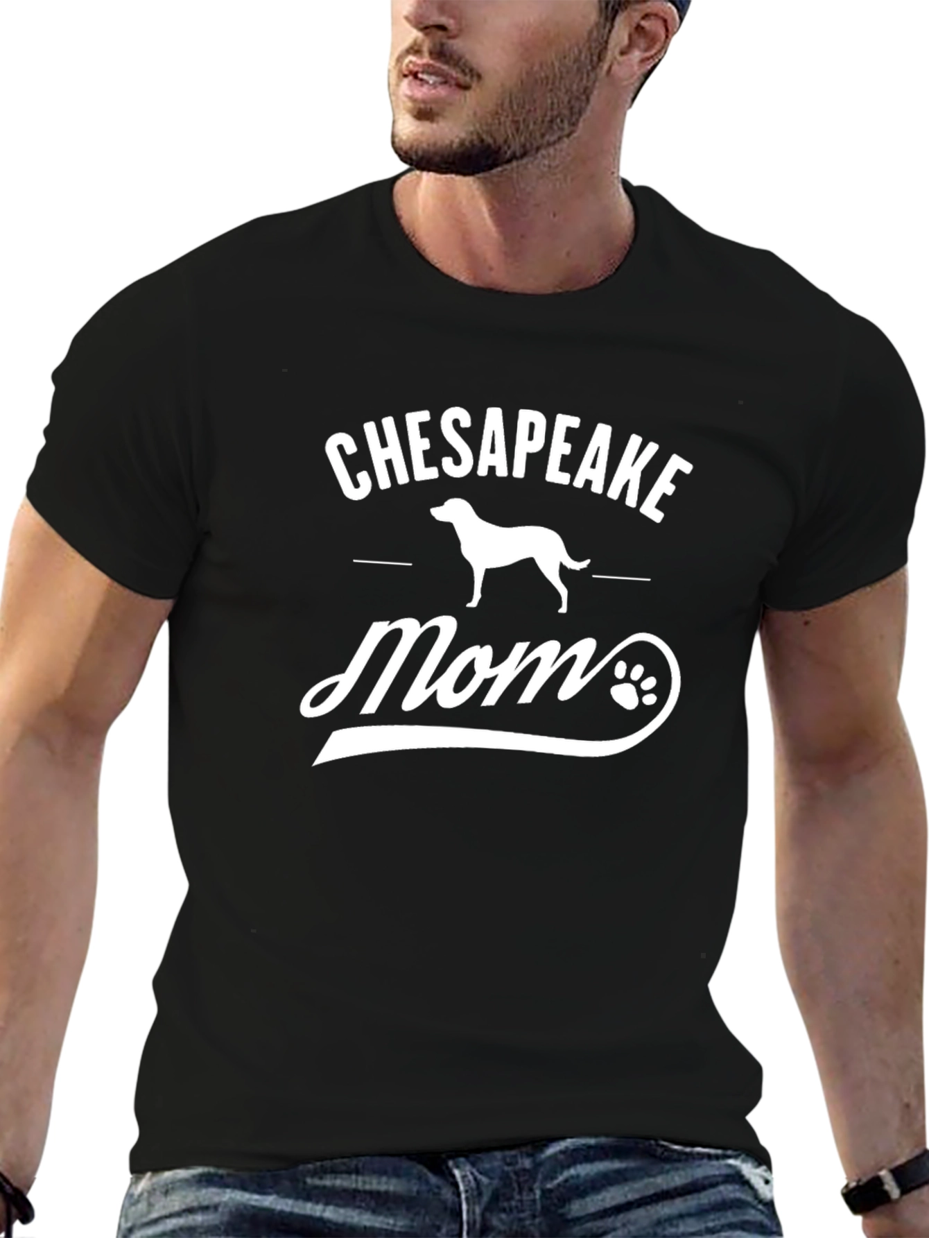 Chesapeake Mom T-Shirt - Dog Lover Tee