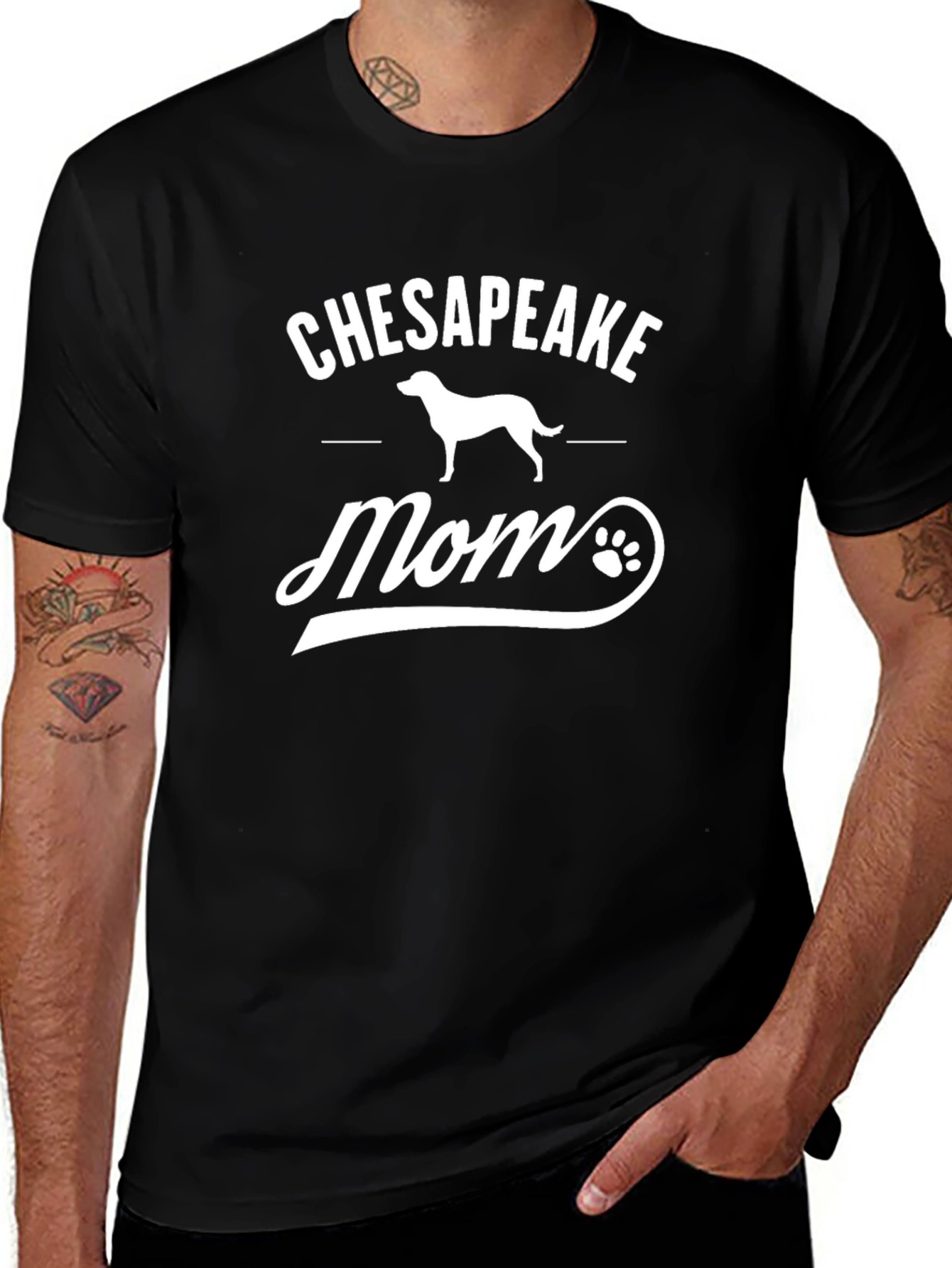 Chesapeake Mom T-Shirt - Dog Lover Tee