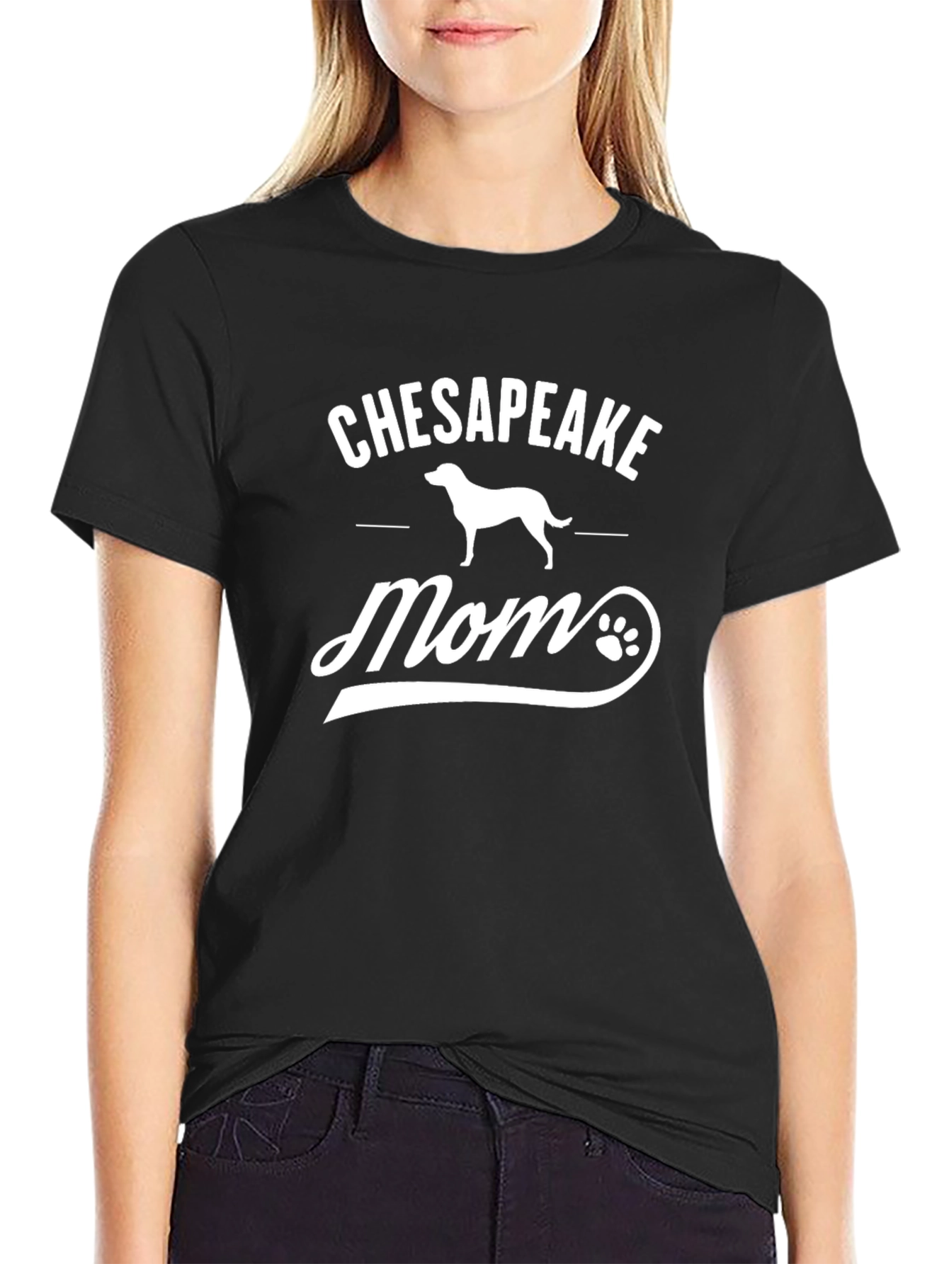 Chesapeake Mom T-Shirt - Dog Lover Tee