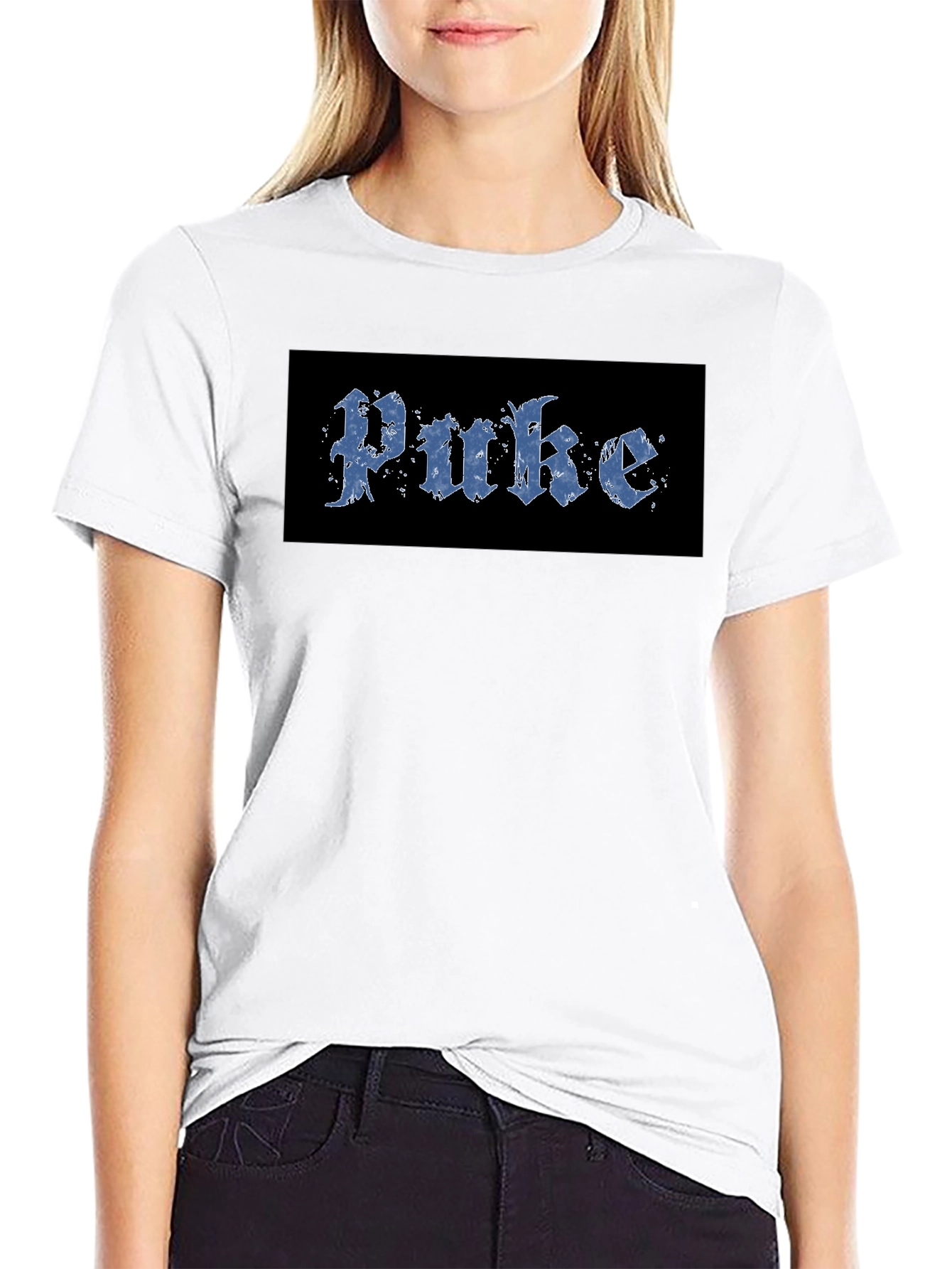 Puke Black T-Shirt