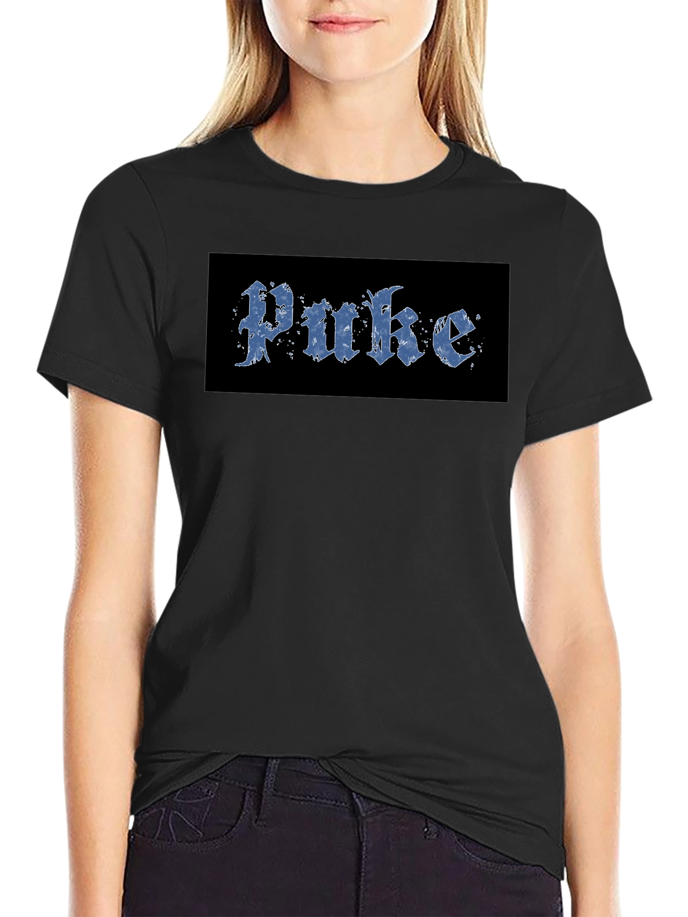 Puke Black T-Shirt