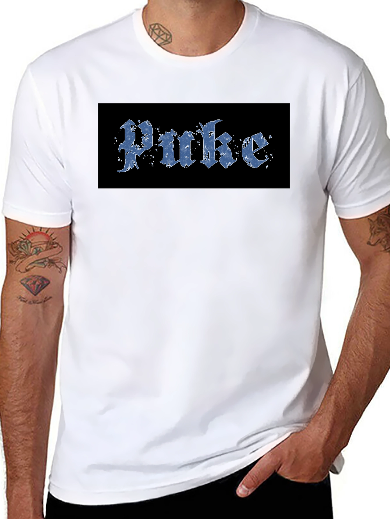 Puke Black T-Shirt