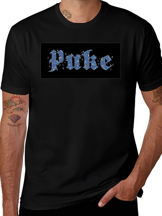 Puke Black T-Shirt