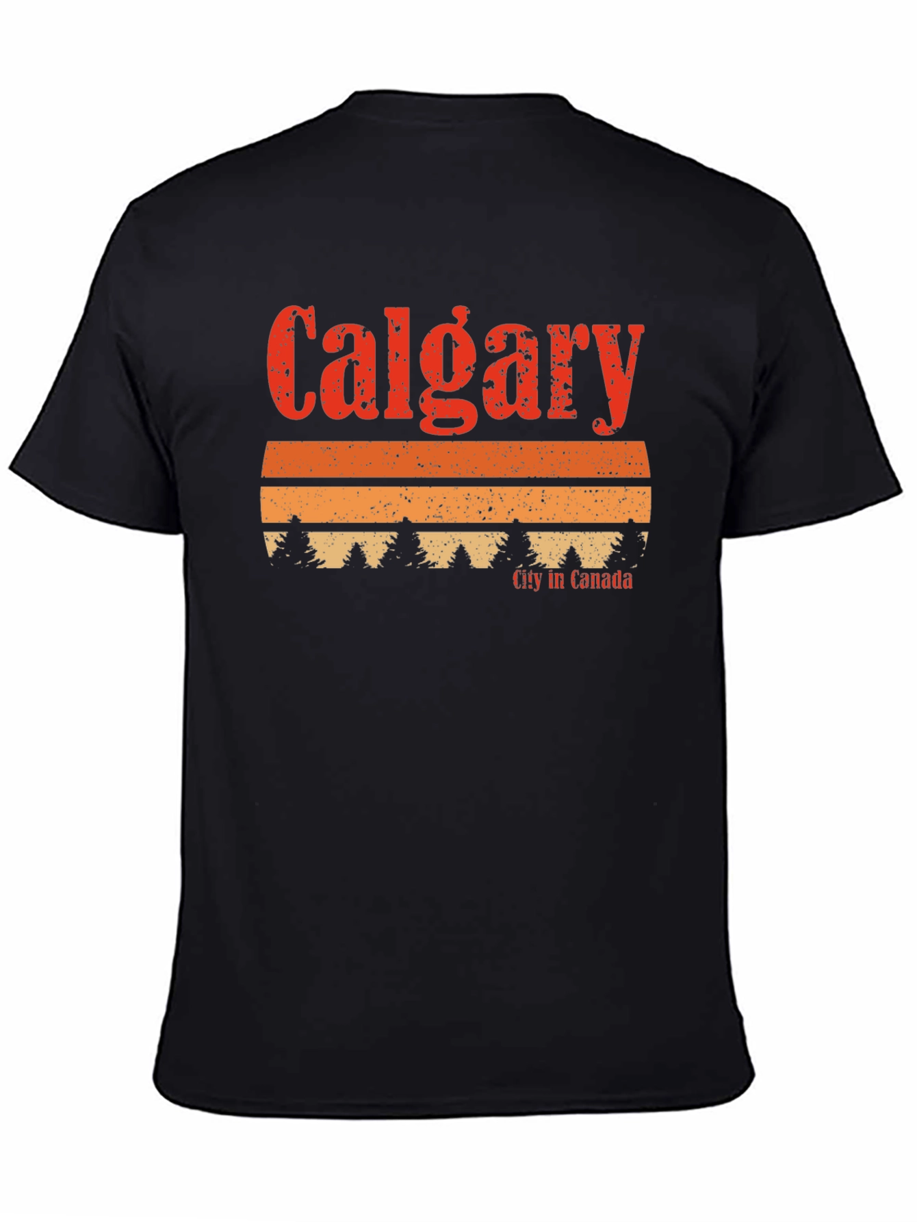 Calgary Canada Retro T-Shirt