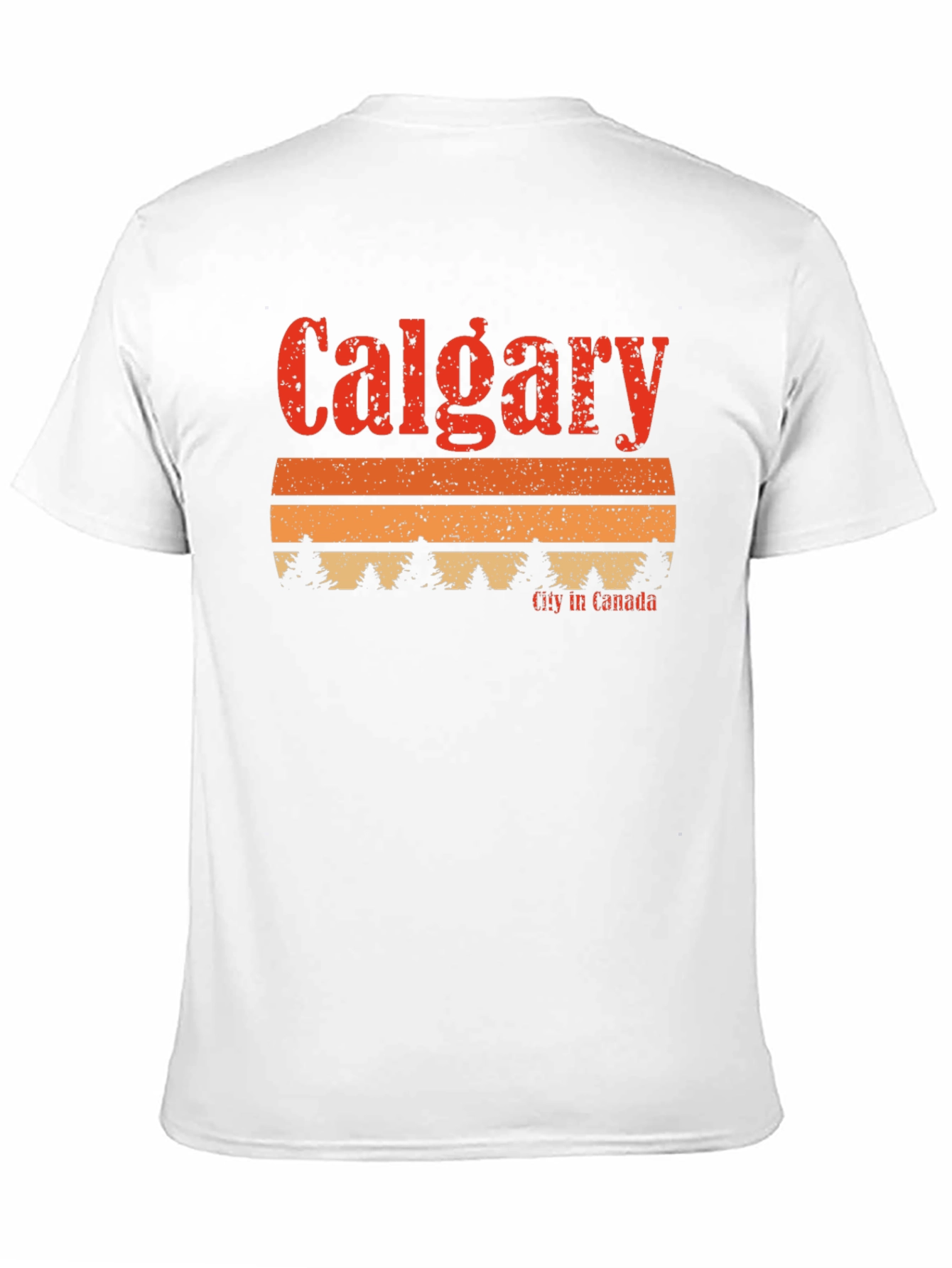 Calgary Canada Retro T-Shirt