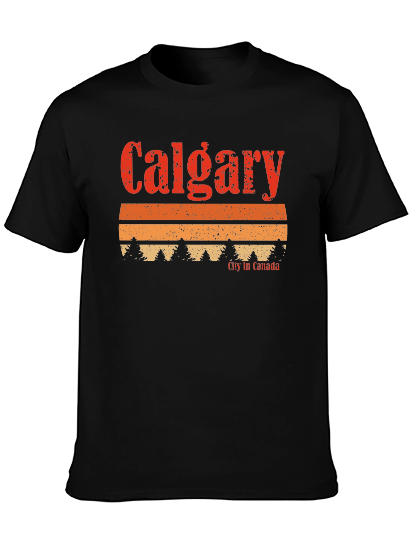 Calgary Canada Retro T-Shirt