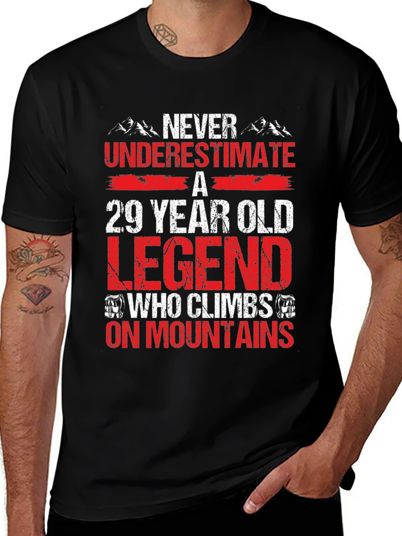 29 Year Old Legend Mountain Climber T-Shirt