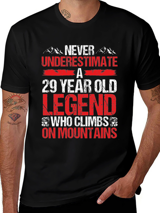 29 Year Old Legend Mountain Climber T-Shirt
