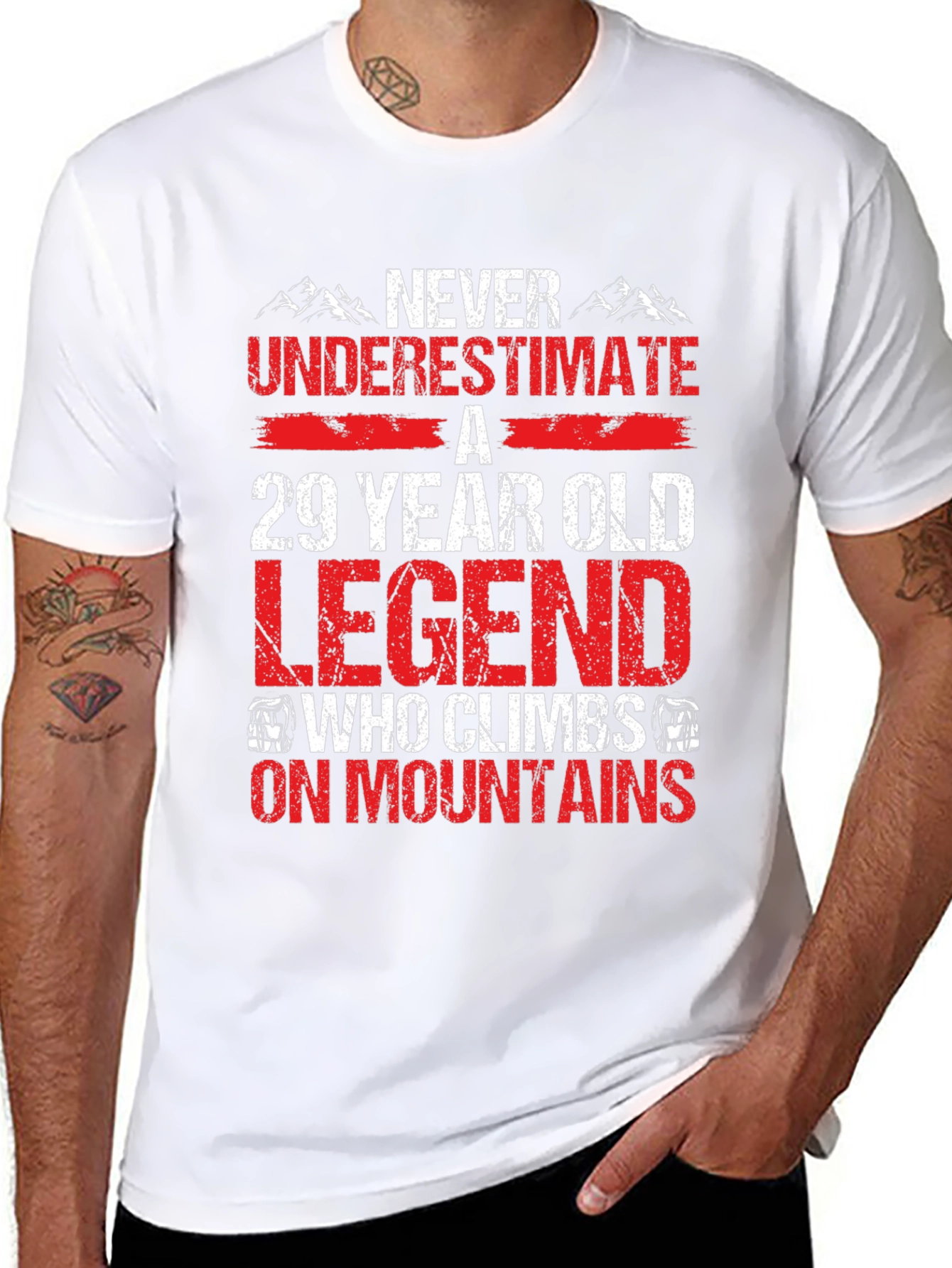 29 Year Old Legend Mountain Climber T-Shirt