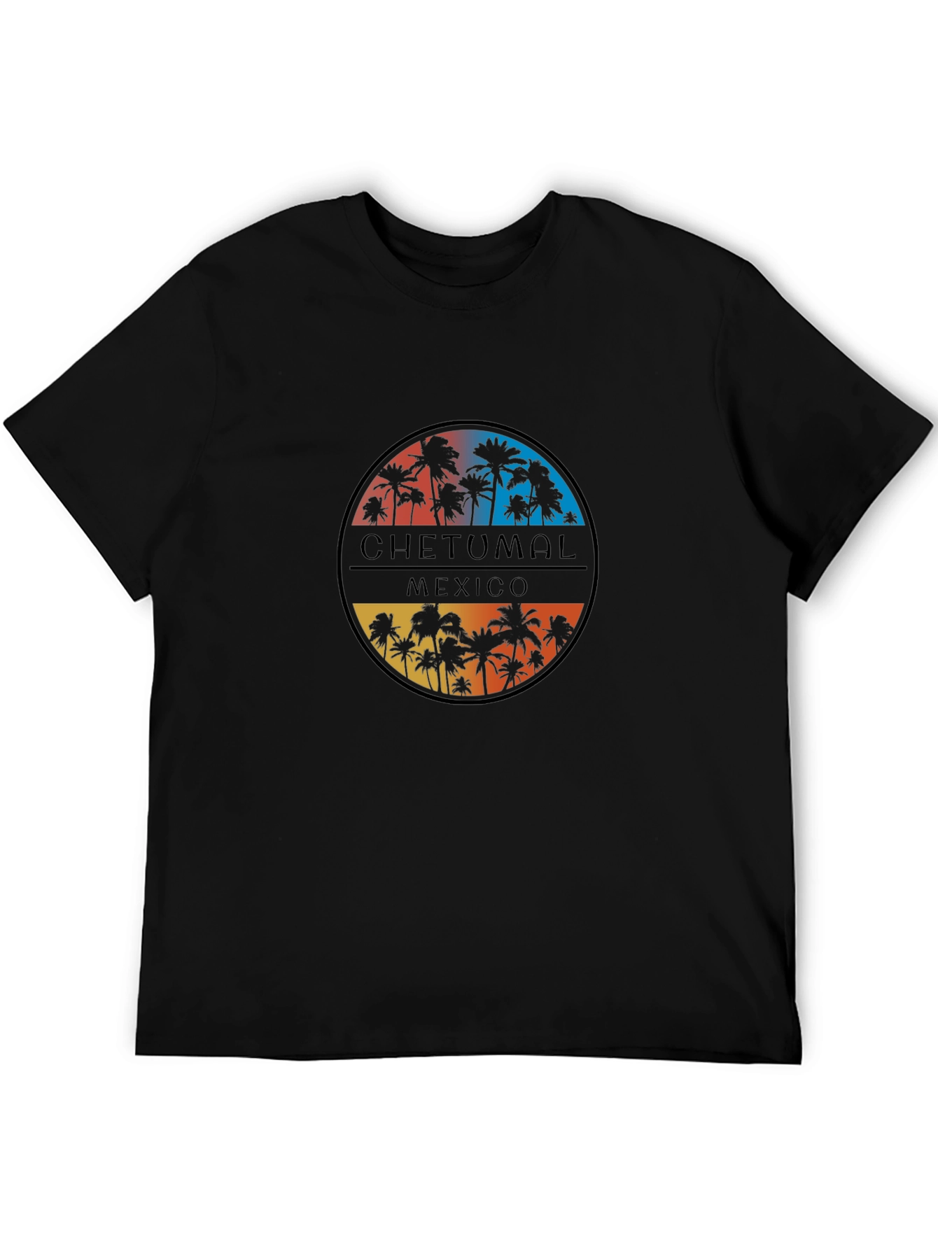 Chetumal Mexico Palm Tree Graphic Tee