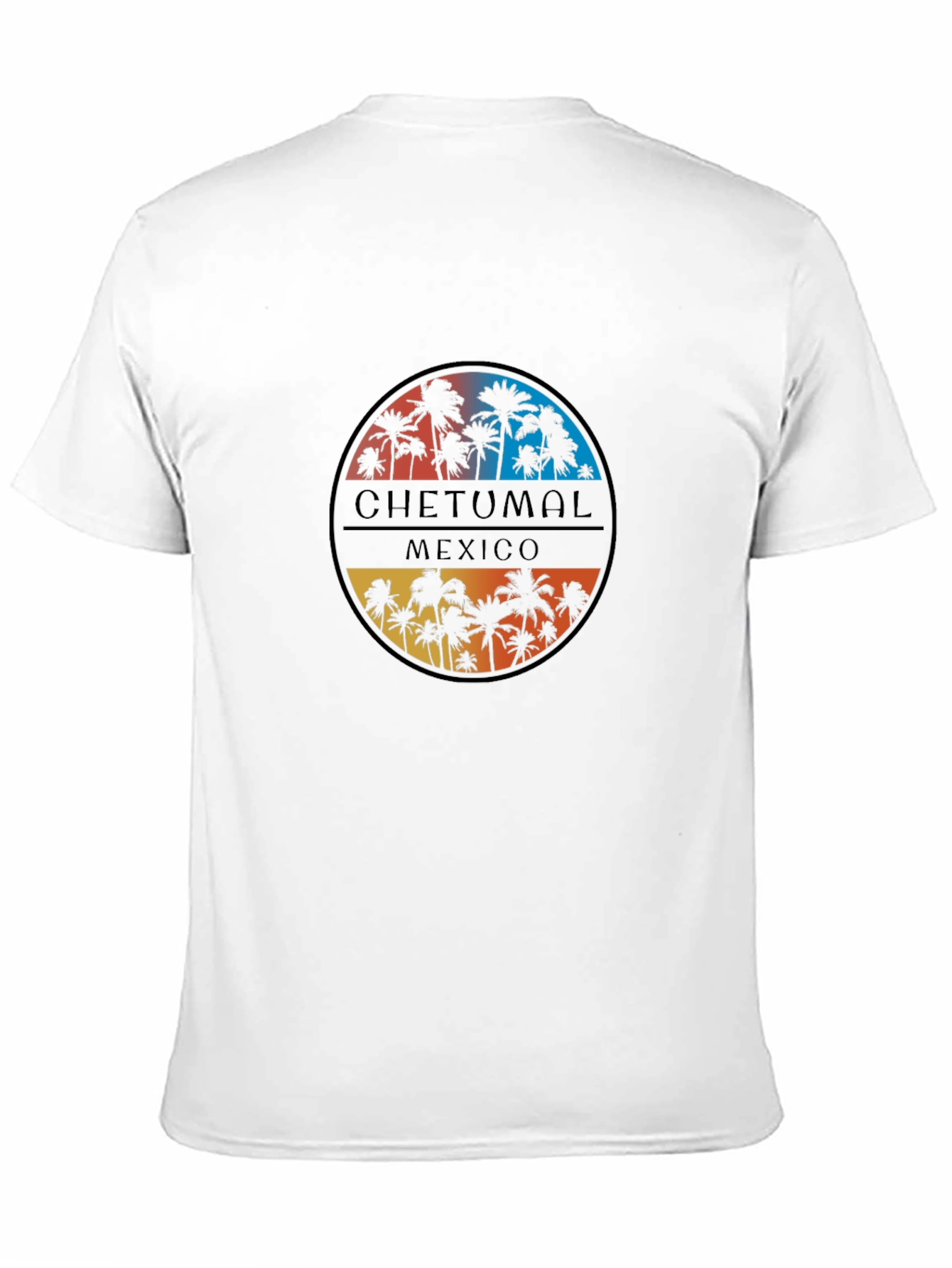 Chetumal Mexico Palm Tree Graphic Tee