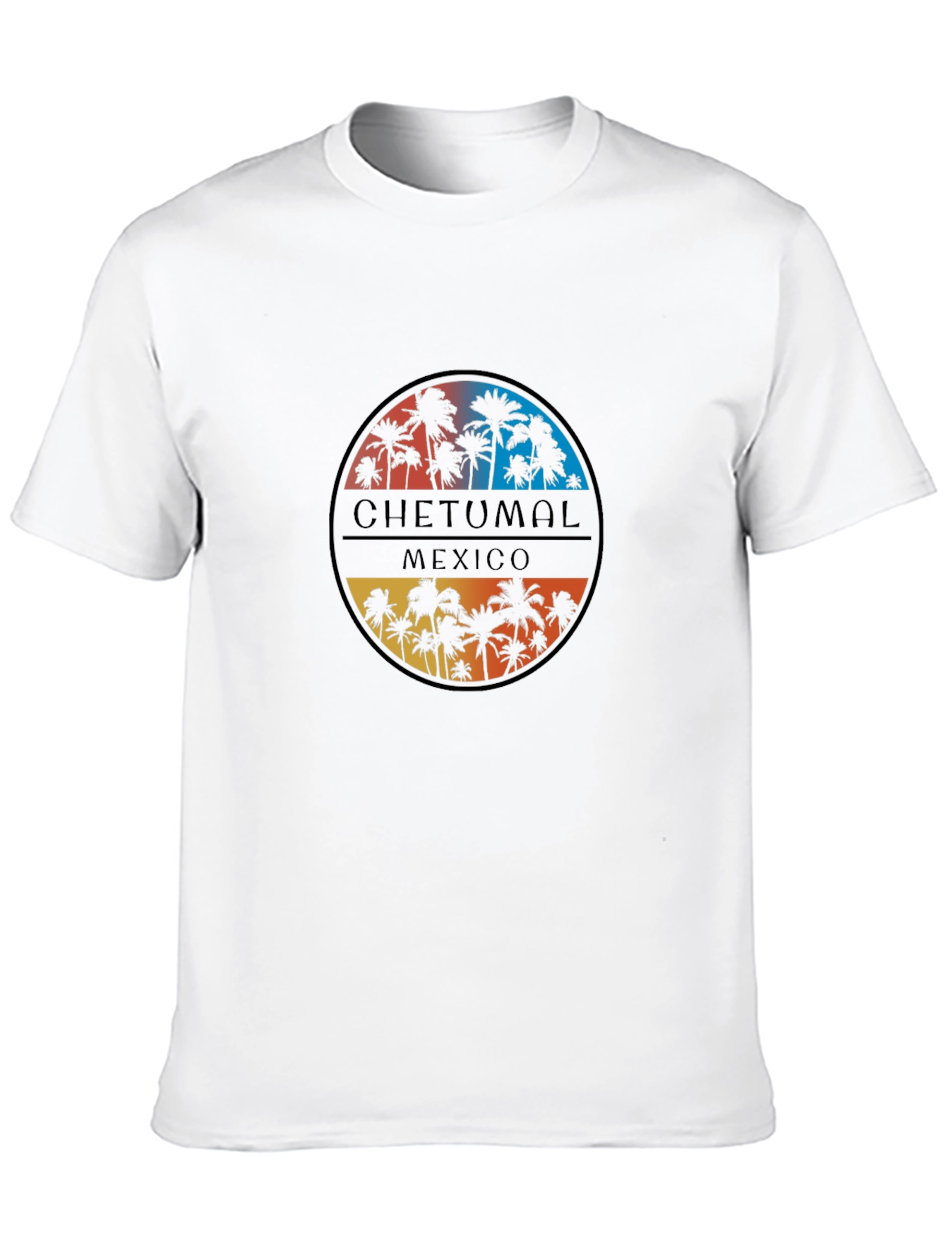 Chetumal Mexico Palm Tree Graphic Tee