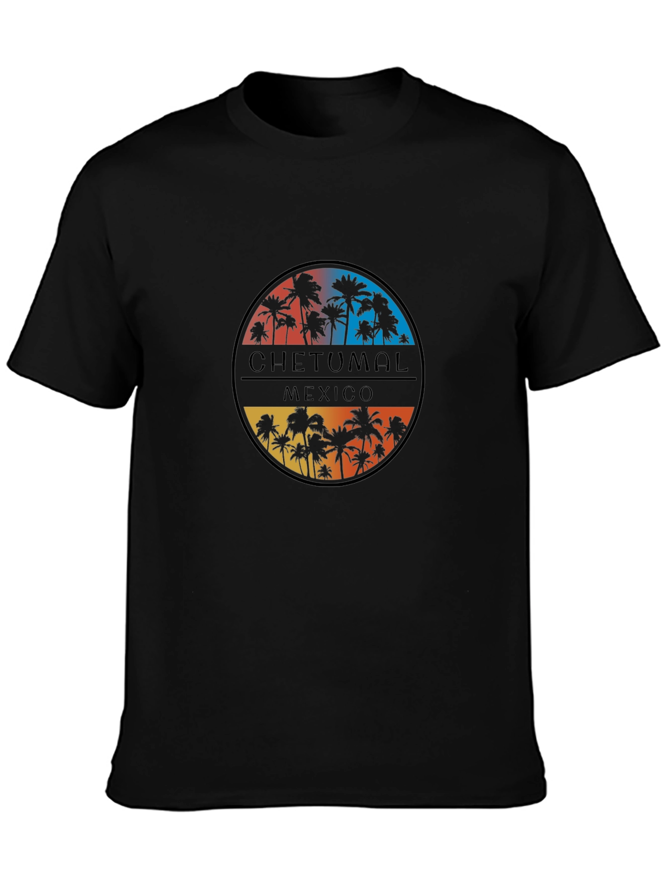 Chetumal Mexico Palm Tree Graphic Tee