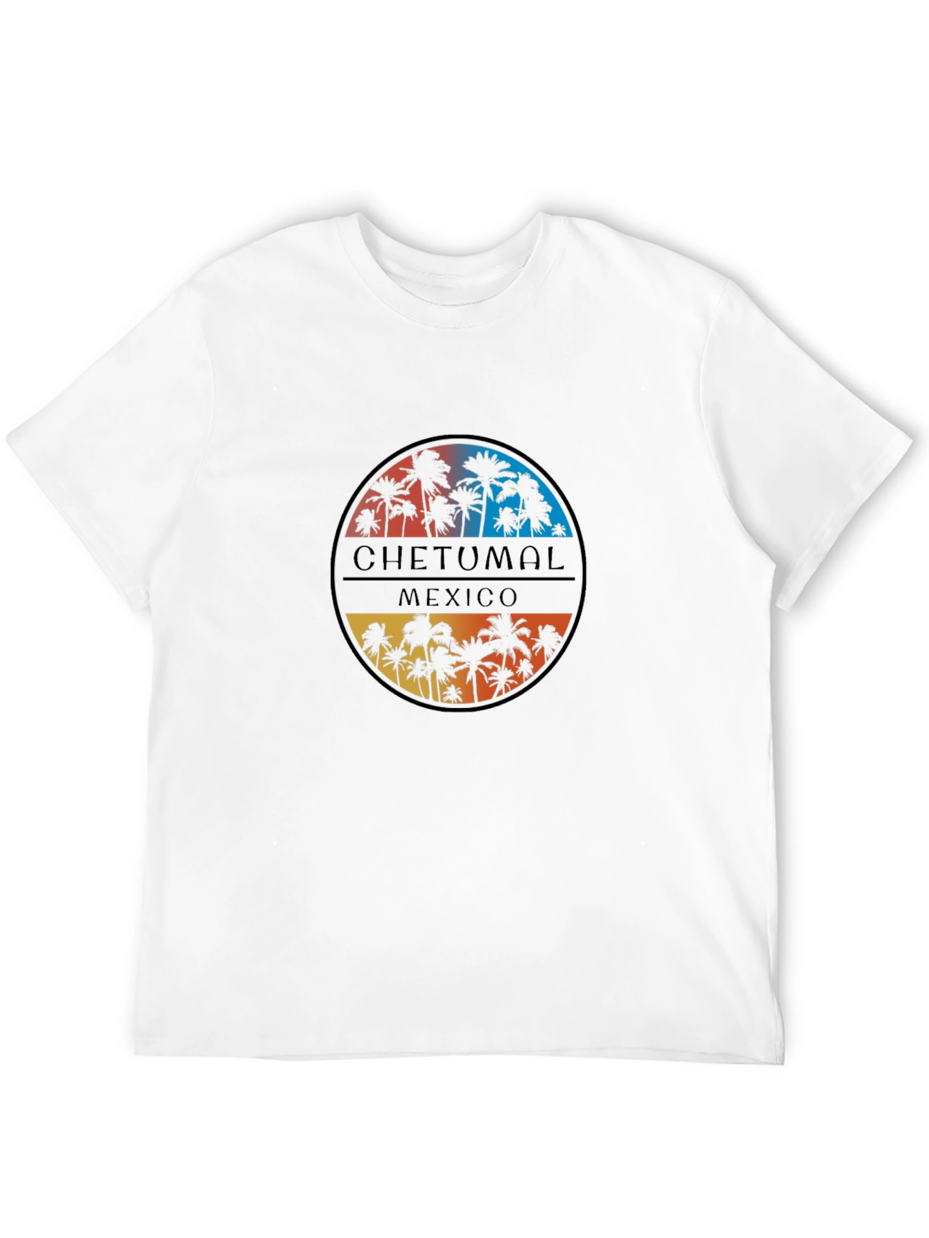 Chetumal Mexico Palm Tree Graphic Tee